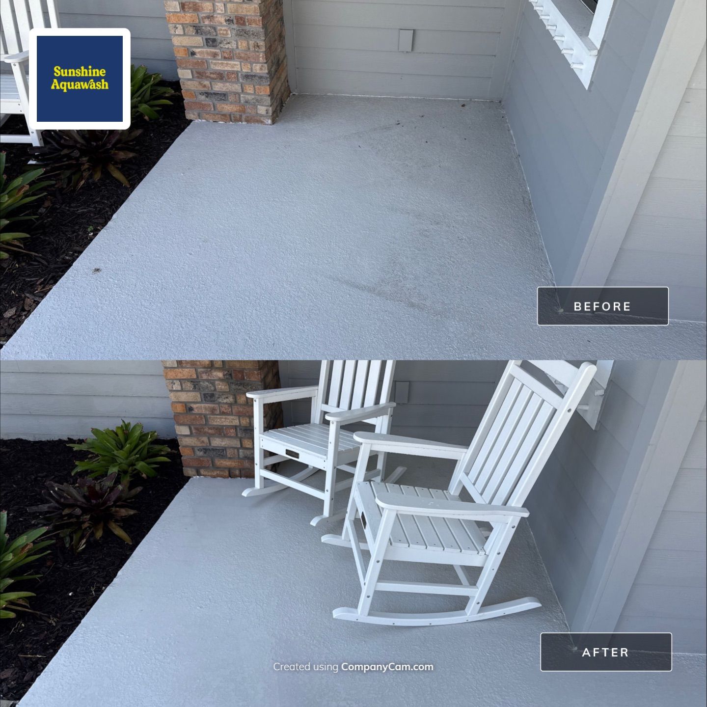 Concrete Driveway & Sidewalk Cleaning — Canoe Creek Community, Parrish, FL by Sunshine AquaWash