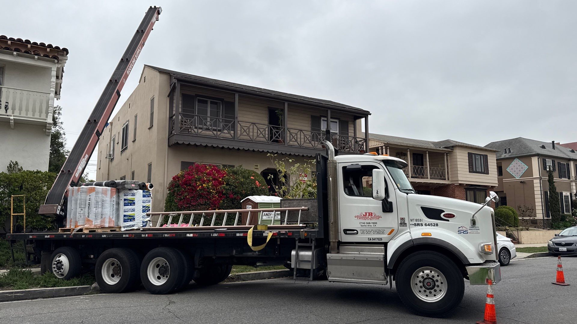 Apartment Building Reroofing using Polyfresko® G Highly Reflective Modified Bitumen Cap Sheet by Hull Brothers Roofing