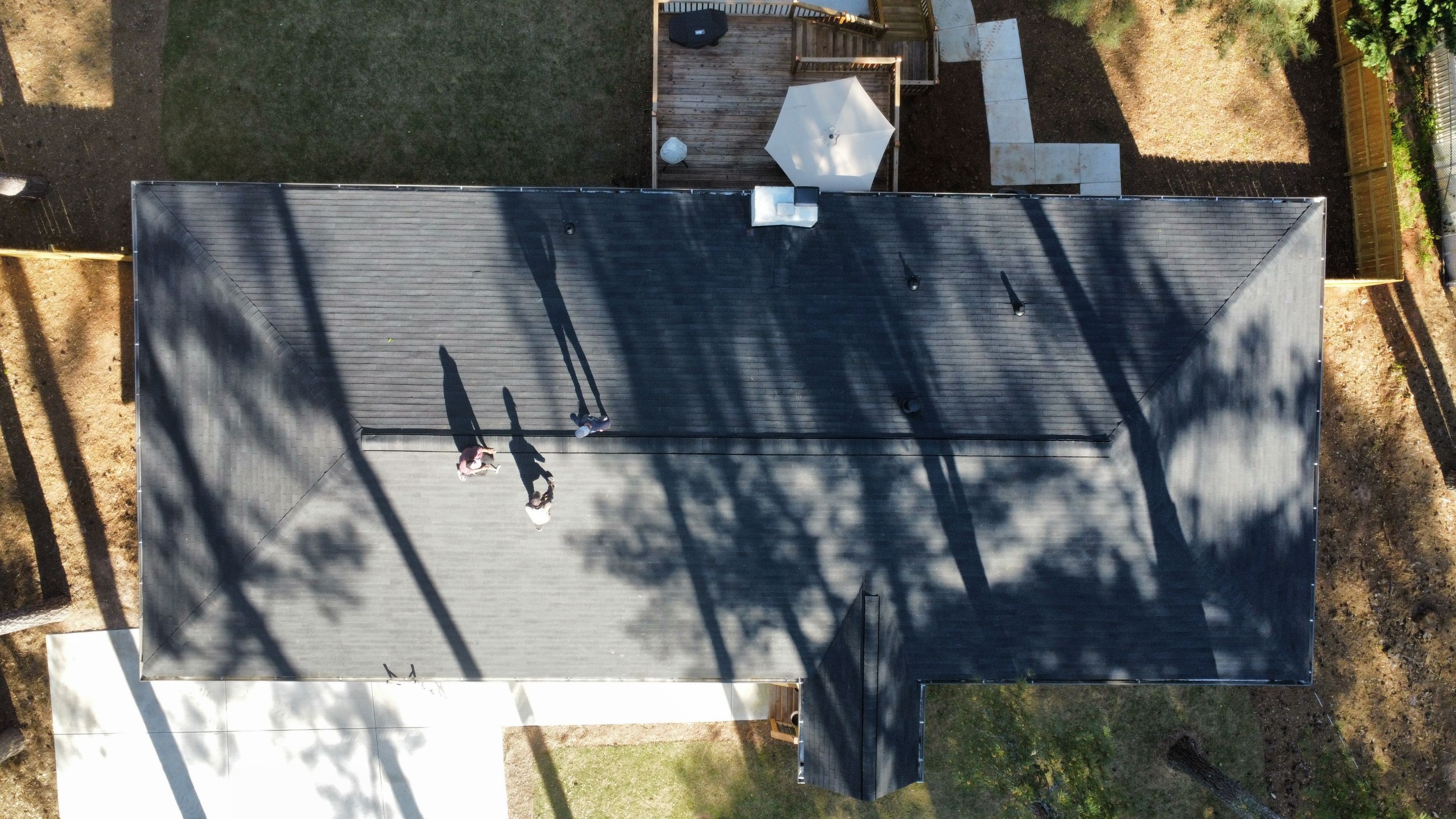 Roswell, GA Roof Replacement GAF Royal Sovereign Charcoal by Reset Roofing