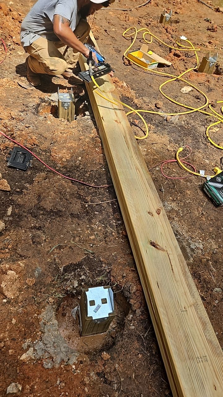 Jameswood Lane - Composite Deck Build by Pillar and Pine
