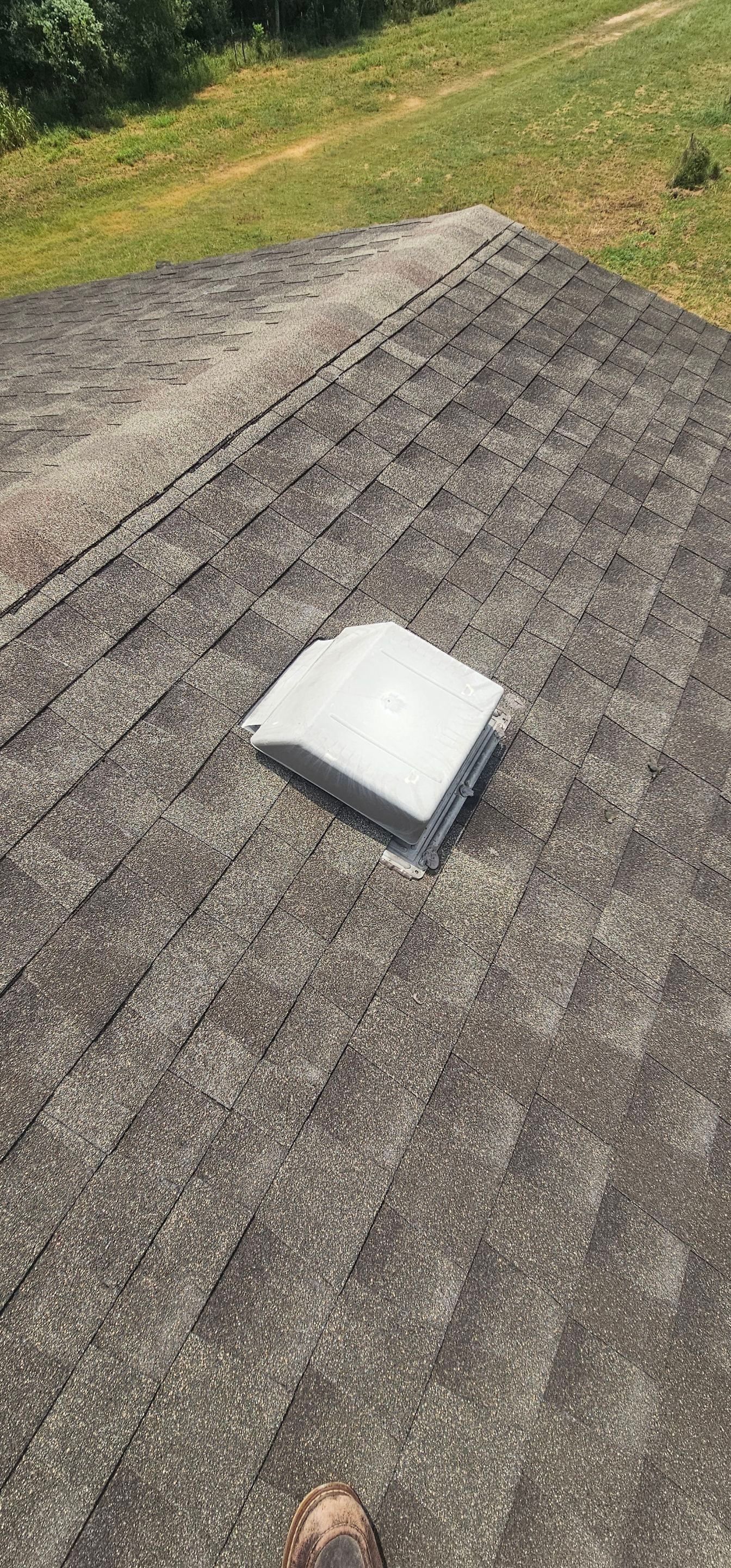 Hail Damage using Owen's Corning Duration (Lifetime) Shingles by Roof Repair Company