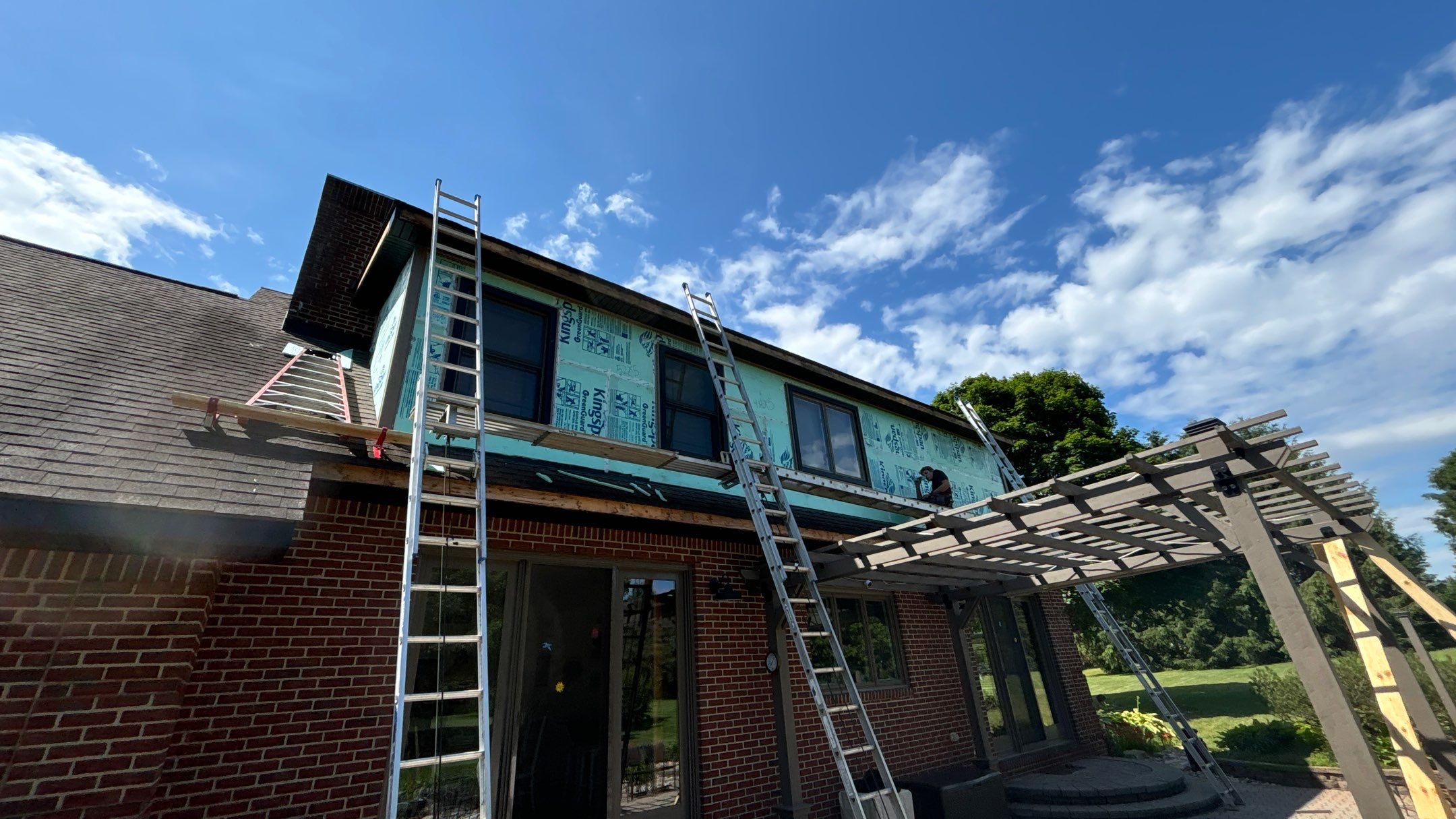 Siding Replacement using Everlast by 180 Contractors