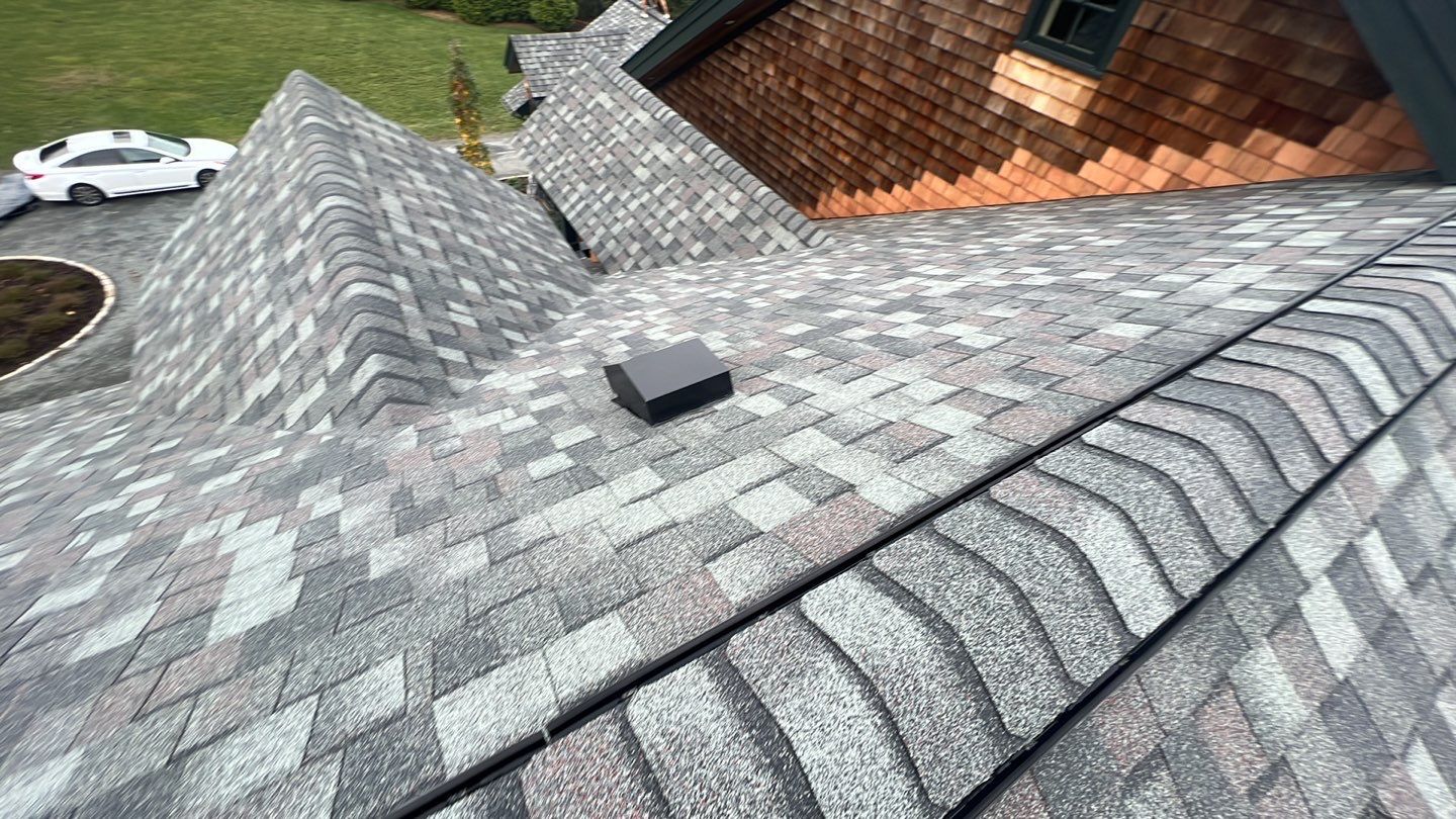 Waterfront Roof Replacement - Mackerel Cove, Jamestown, RI  by Rinaldi Brothers