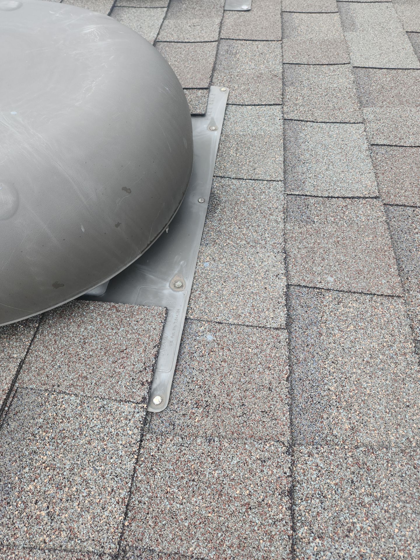 Hail Damage using Owen's Corning Duration (Lifetime) Shingles by Roof Repair Company
