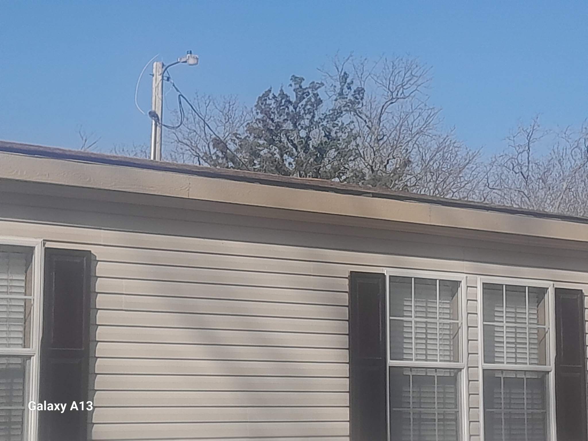 Installed LP smart fascia & painted white. by In & Out Construction & Remodeling, LLC