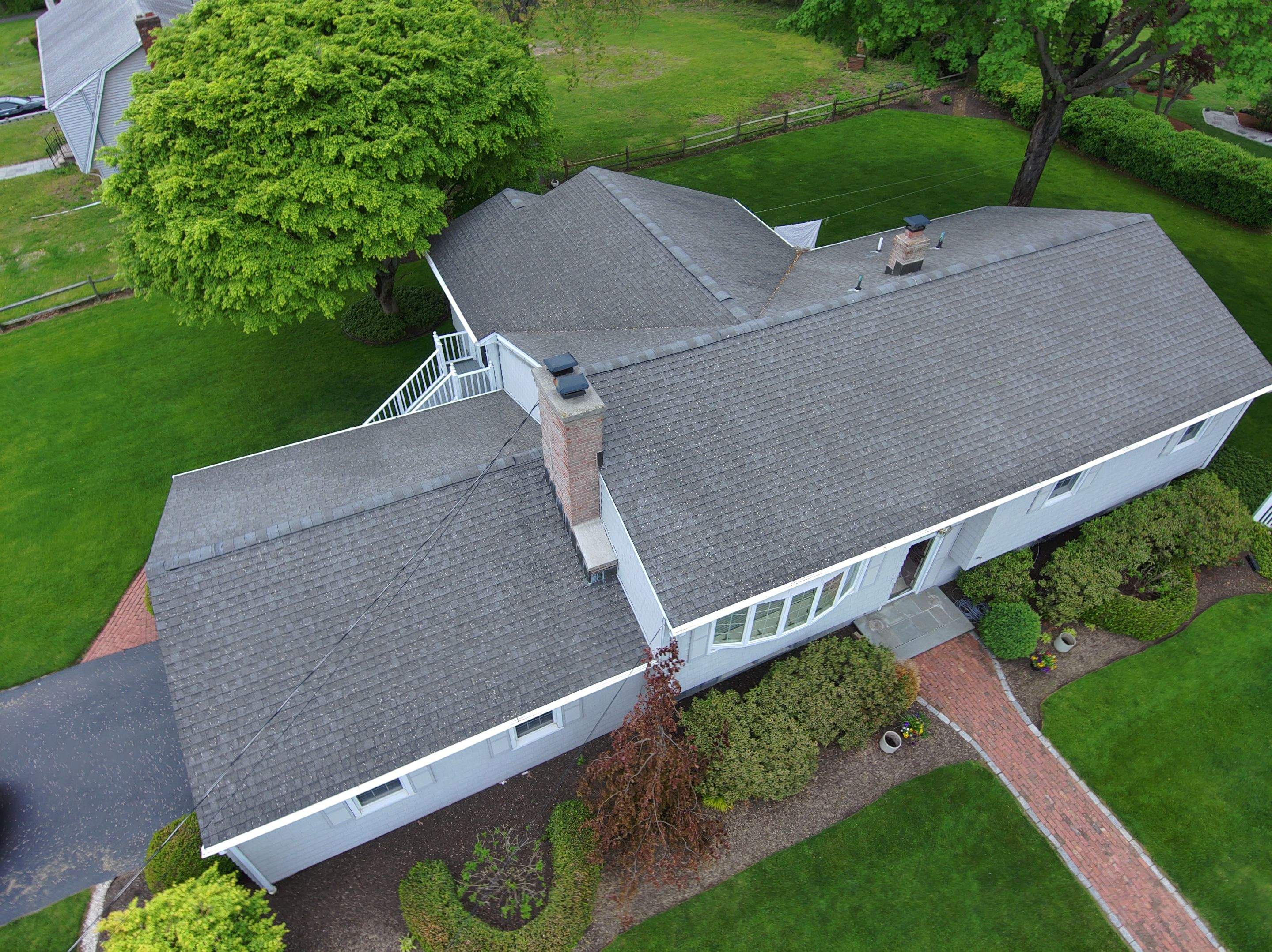 Residential Roof Replacement and Shingle Installation in North Haven by A Plus Exterior