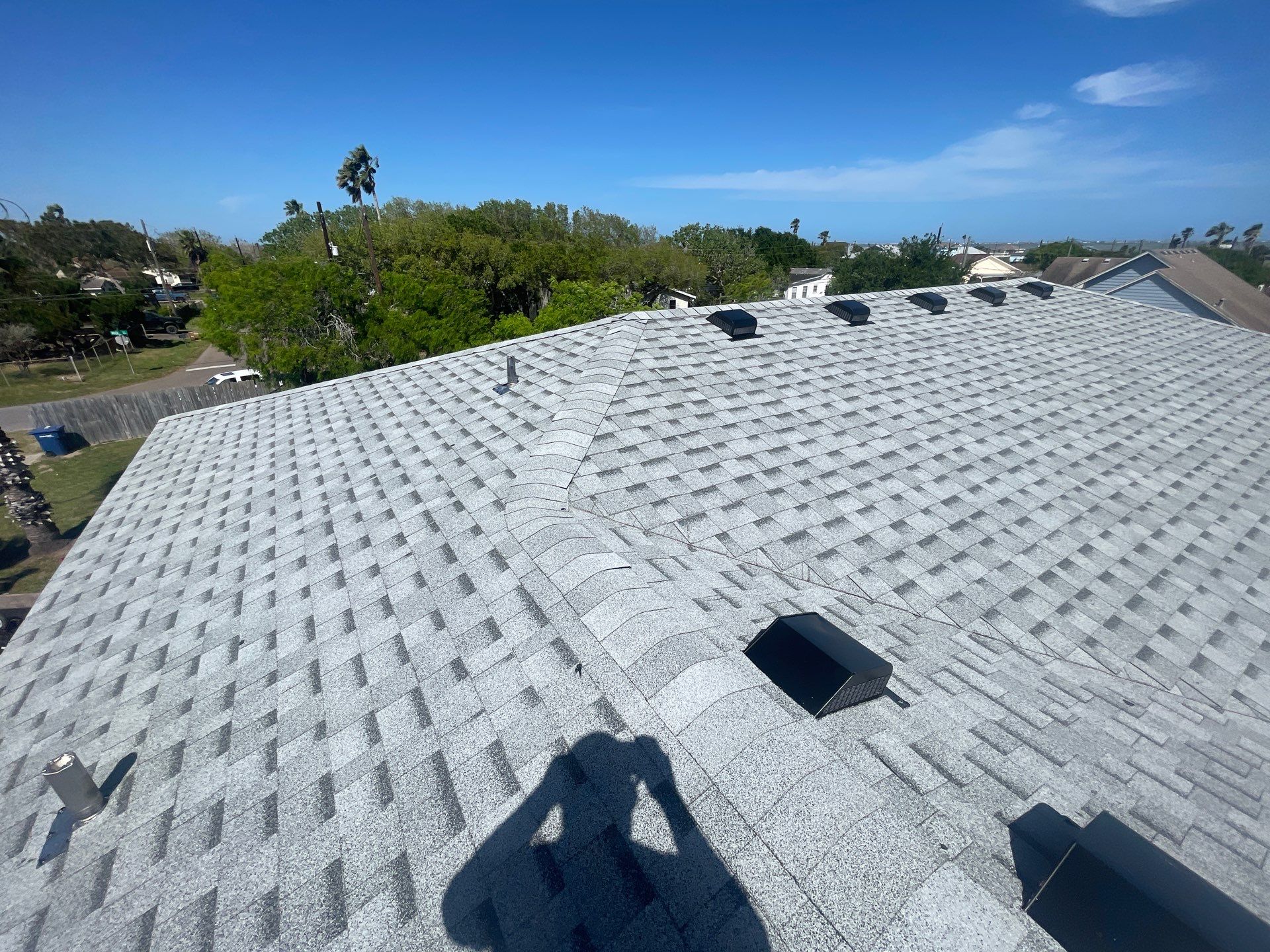 Residential Roofing Installation using IKO Cambridge Dual Gray by Lighthouse Roofing