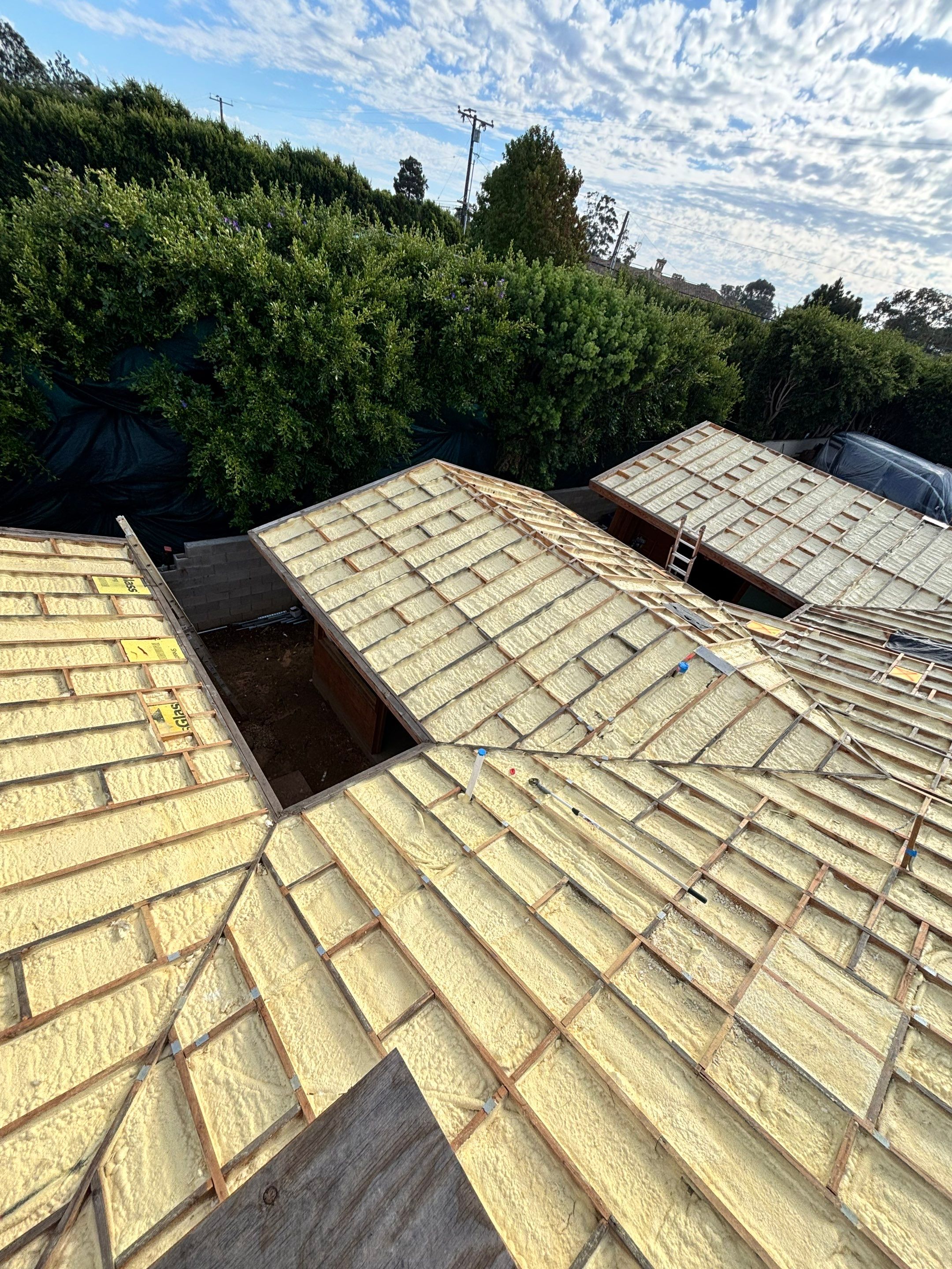 Spray Foam Project in Malibu by Insulation Labs