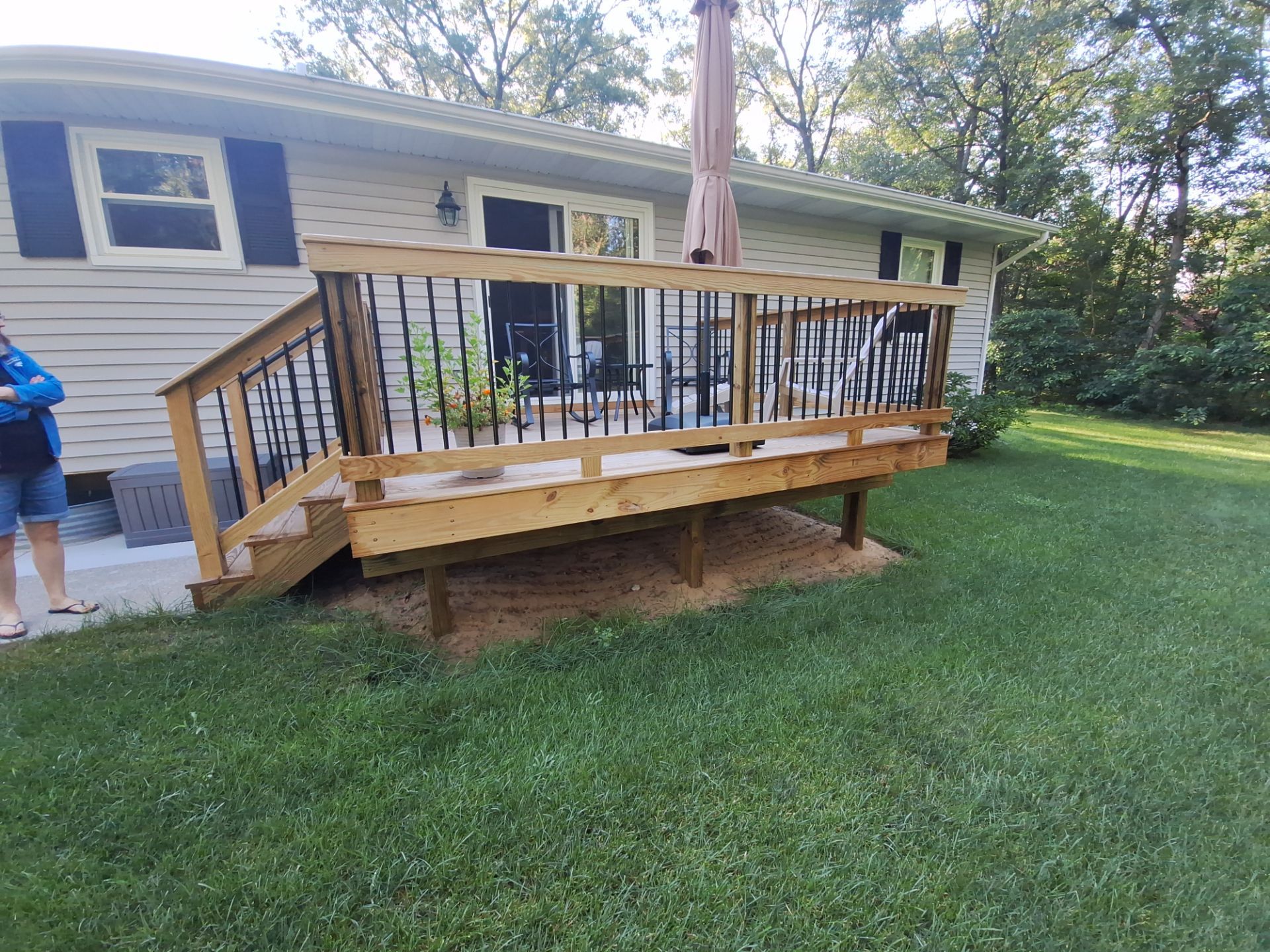 Solid Staining on Deck!! by Gordon Painting