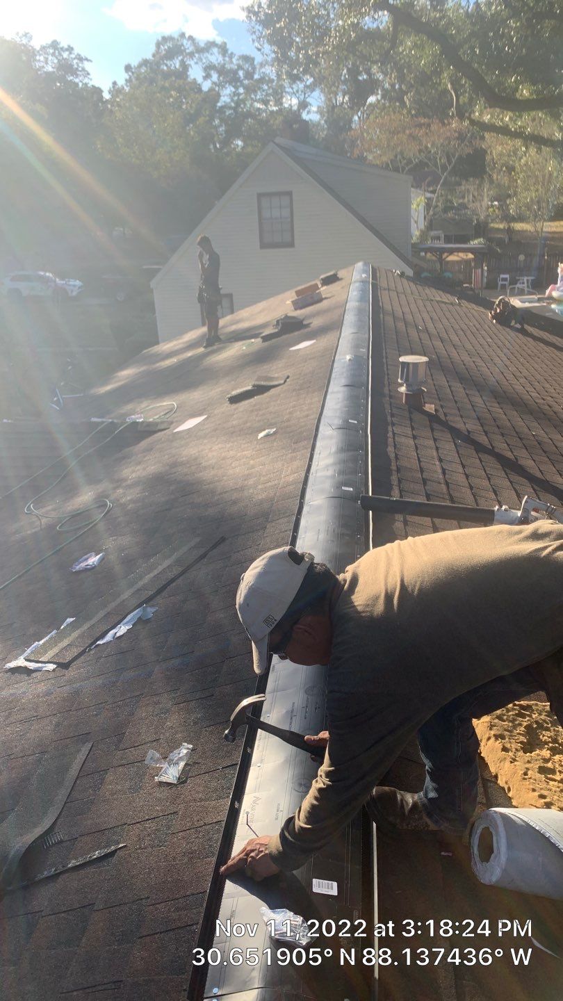 Residential Roofing Installation using Roof Replacement by American Roofing & Construction LLC