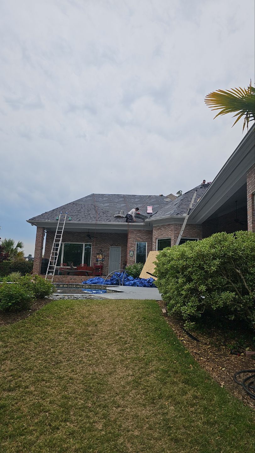 Residential Roofing Installation using Owens Corning Duration Midnight Plum by Indigo State Roofing