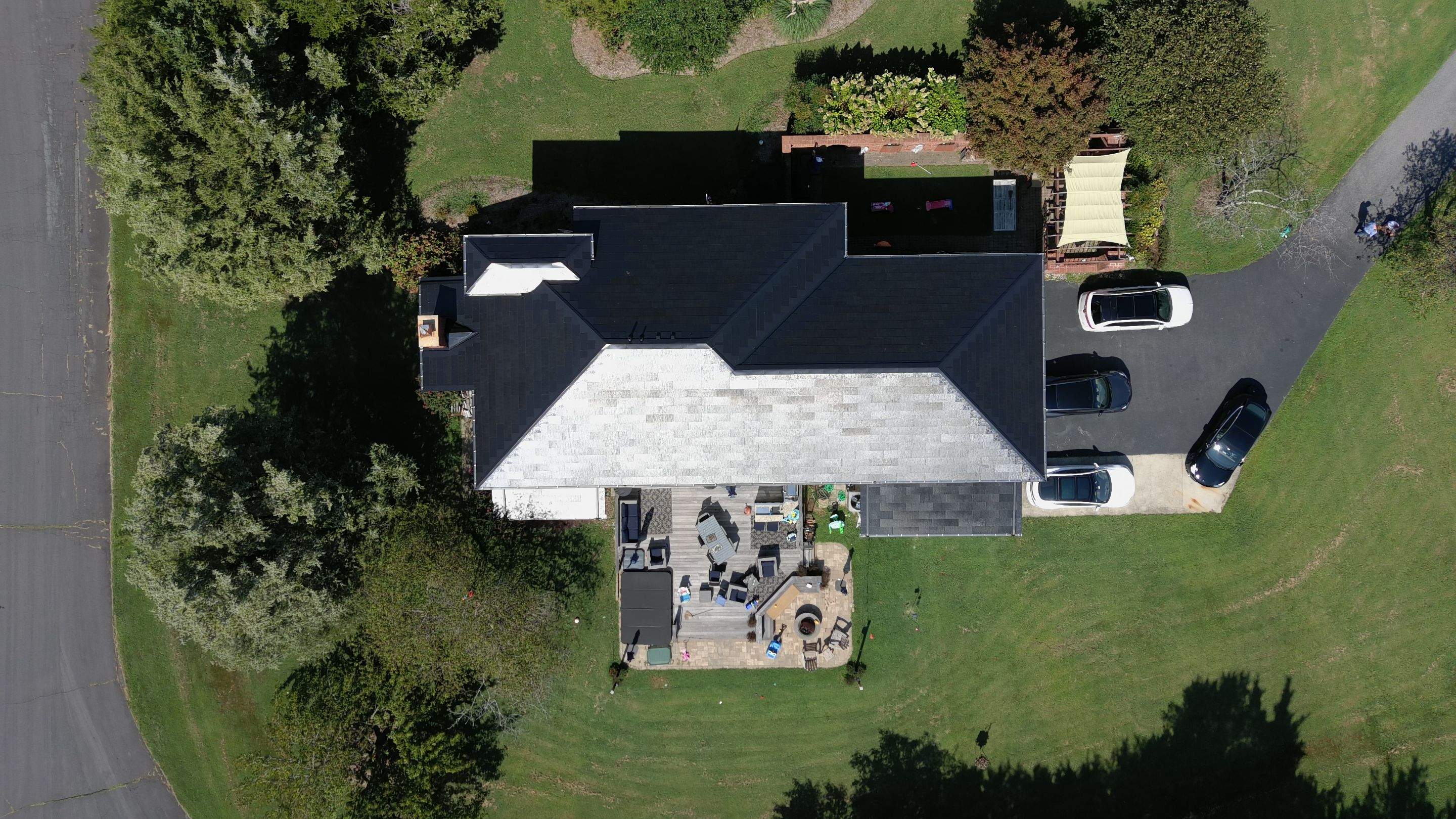 Tesla Solar Roof + Powerwall in Leonardtown, MD by American Home Contractors