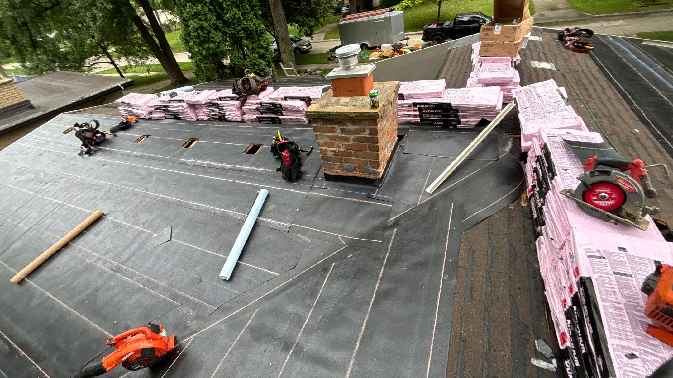 Roof Replacement using Owens Corning Duration by 180 Contractors