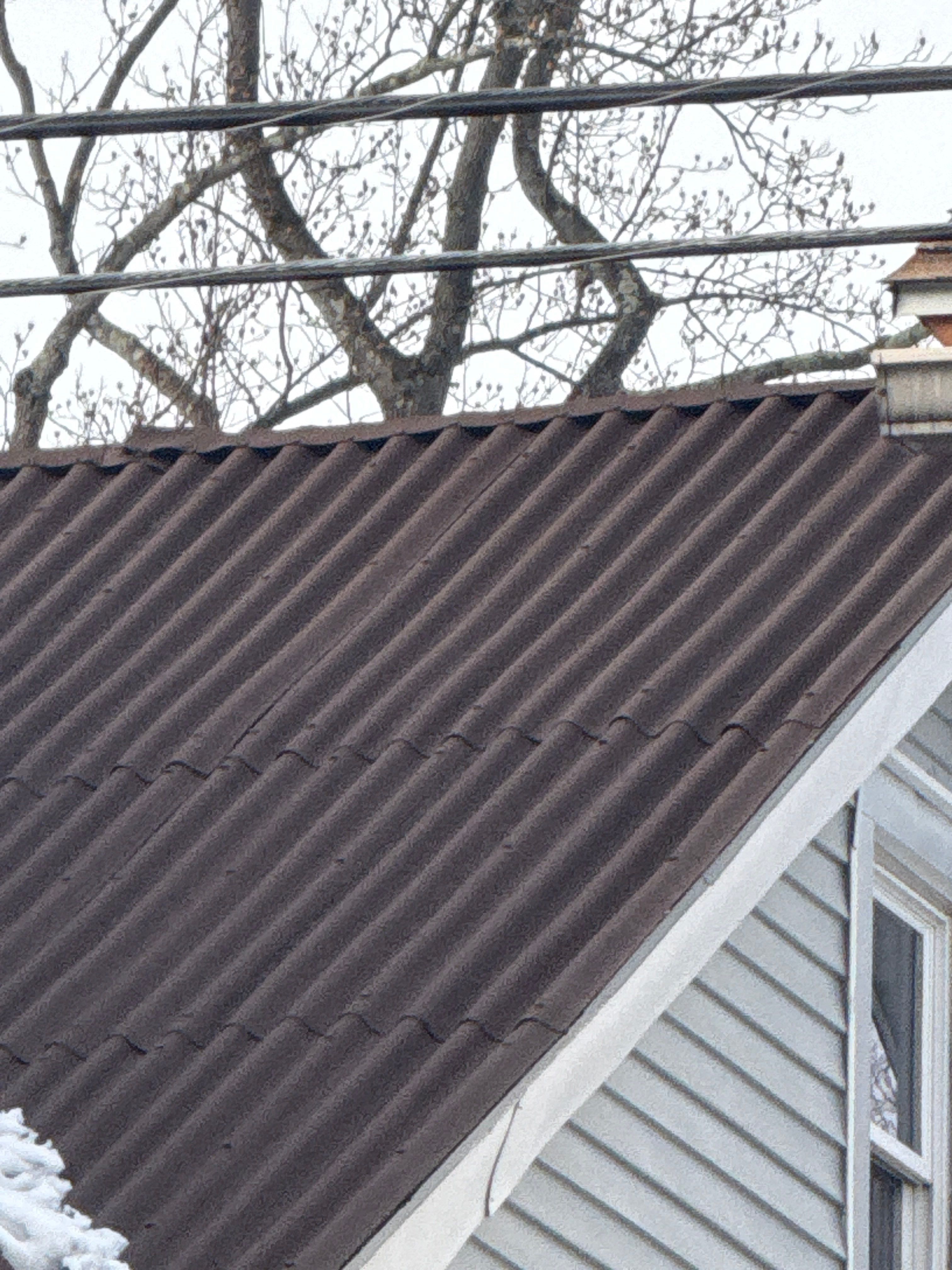 Gallery Blue ABM Panel Metal Roof Installation in Tower City by Esh Builders