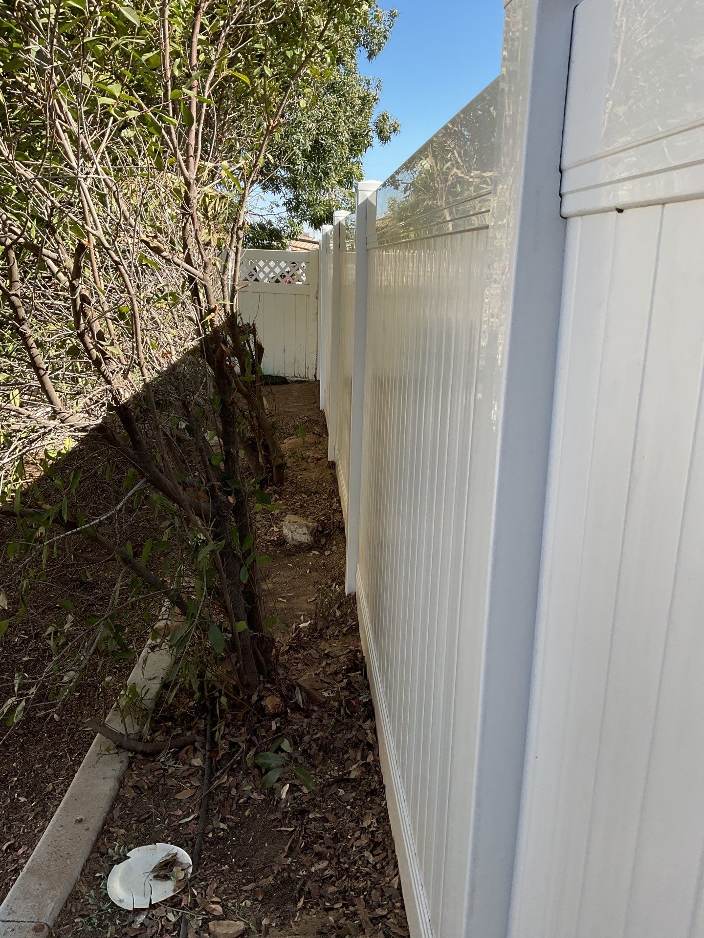 Fence Installation using Vinyl by Fence Guys Inc.