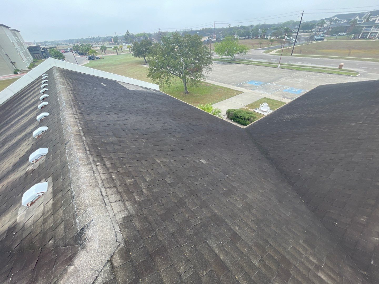 Commercial Roofing Installation using GAF Timberline HDZ by Lighthouse Roofing