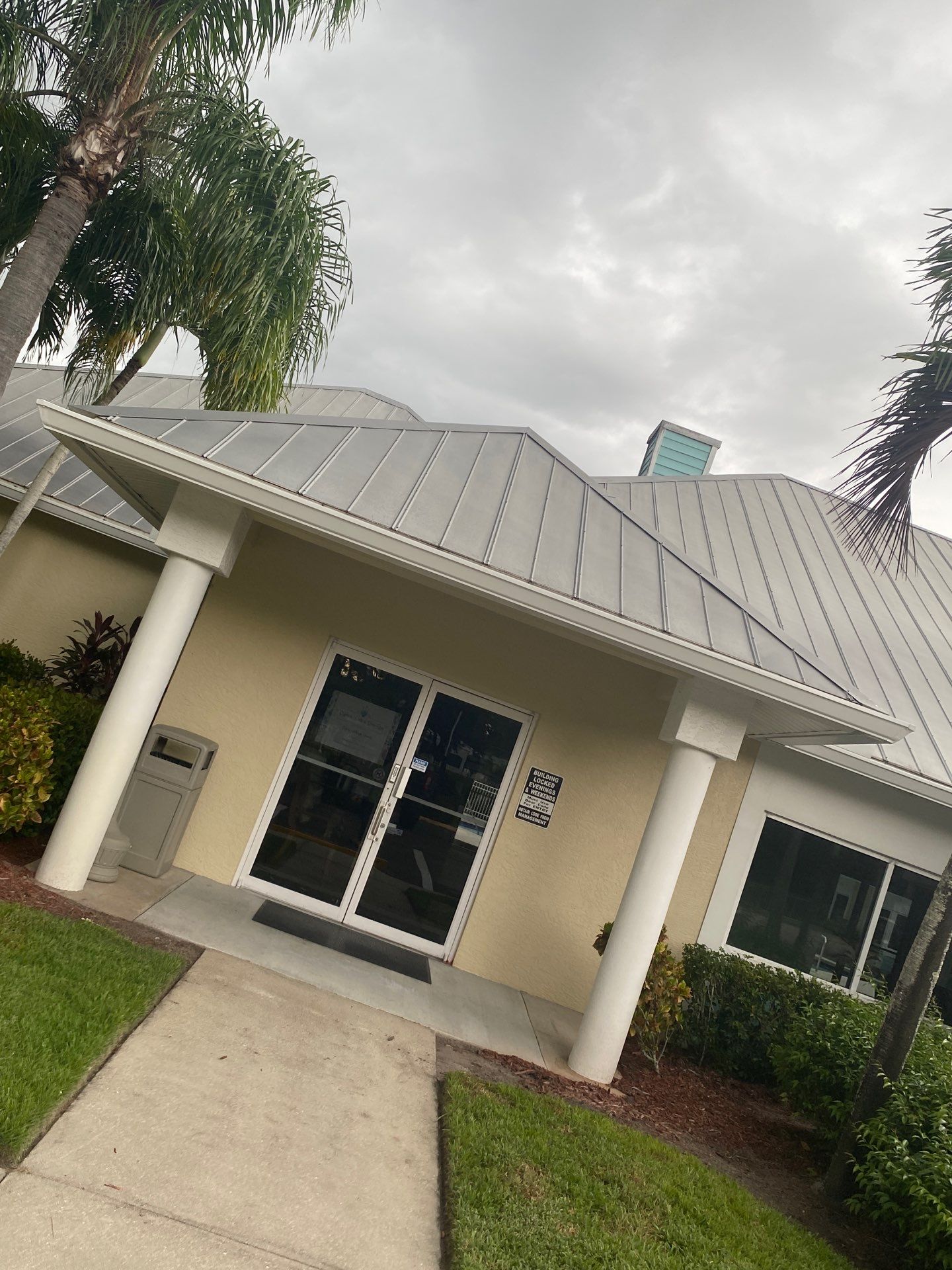 White K-Style Gutters in Fort Myers FL by Gutter Professors