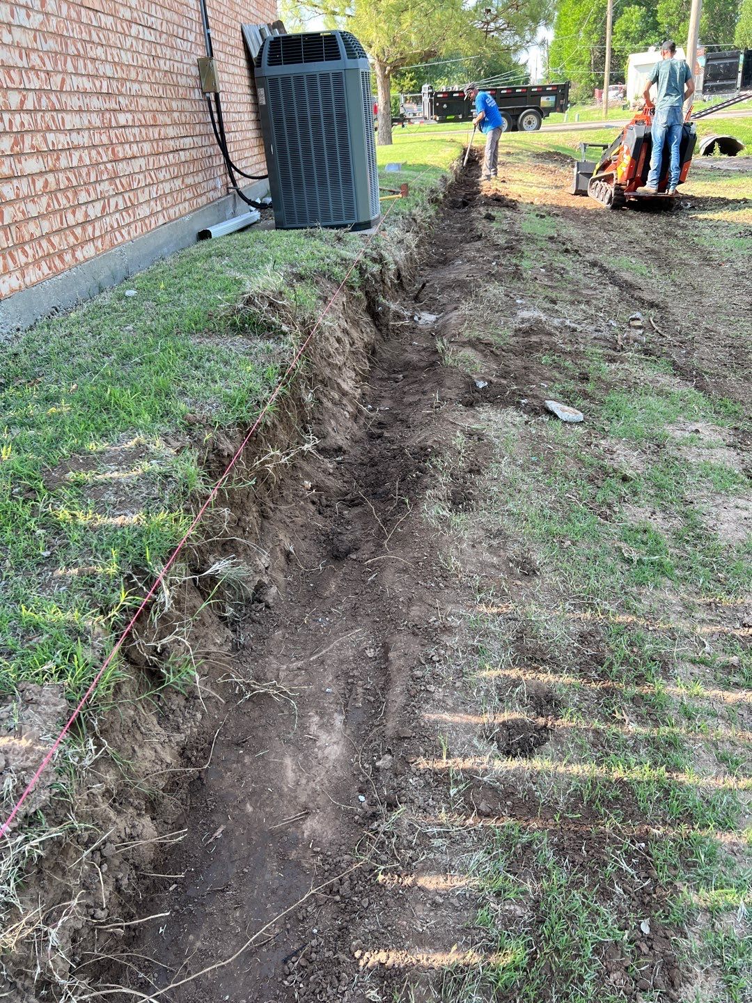 Retaining Wall using Rocks by Clays Services Inc