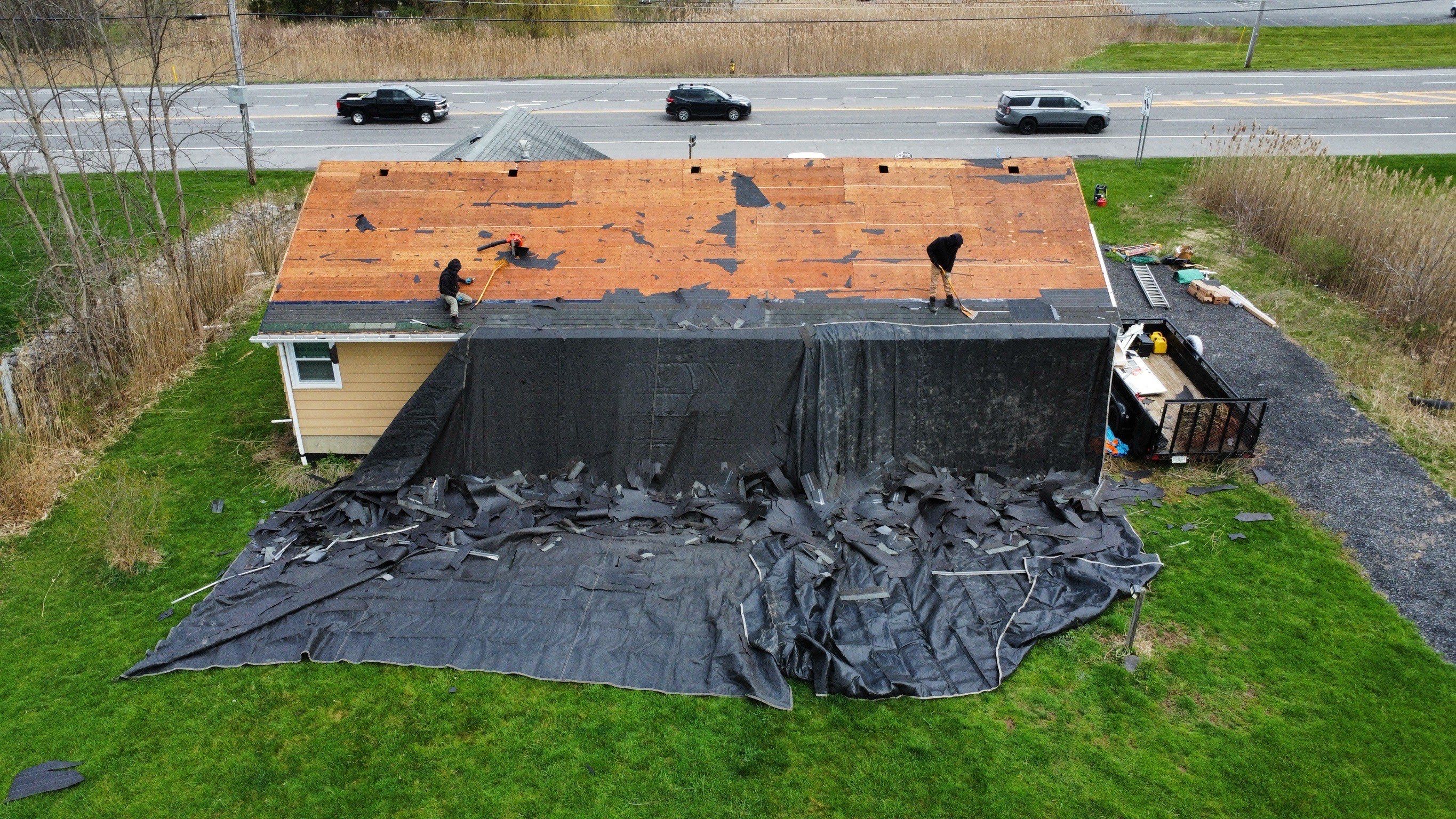 🔨 Roof Replacement Completed in Baldwinsville, NY | Owens Corning Shingles 🏠 by Alpha Omega Roofing LLC