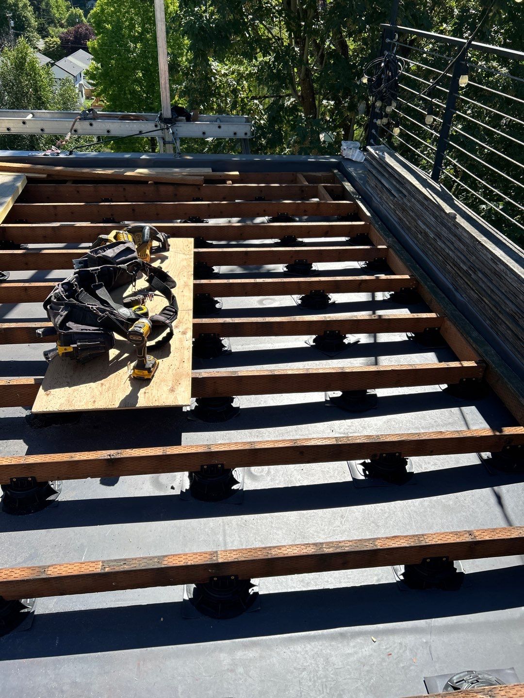 Roof Top Deck in Seattle by RoofSmart