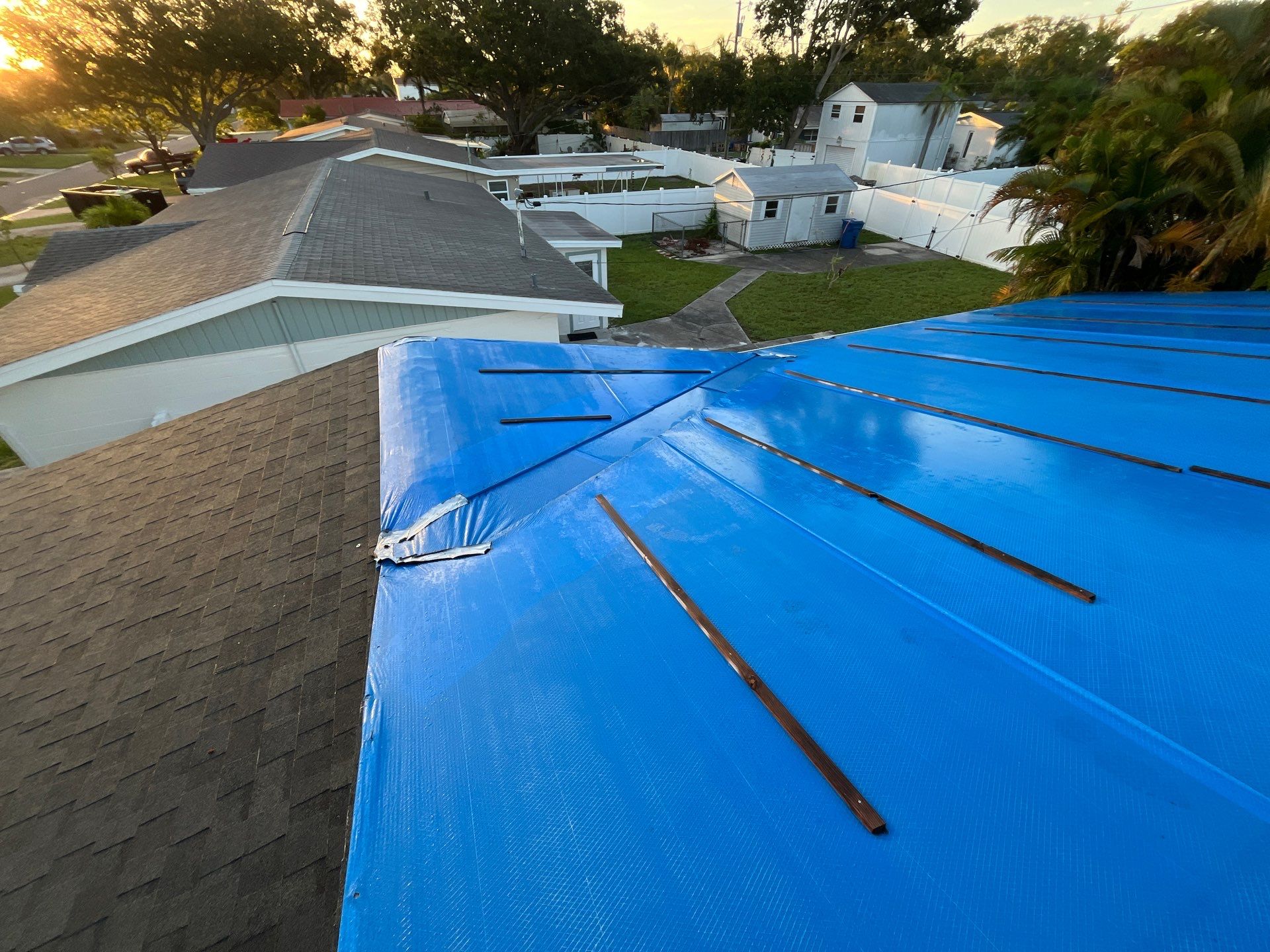 Project in St. Petersburg 33703 by Mitchell Roofing Company LLC 