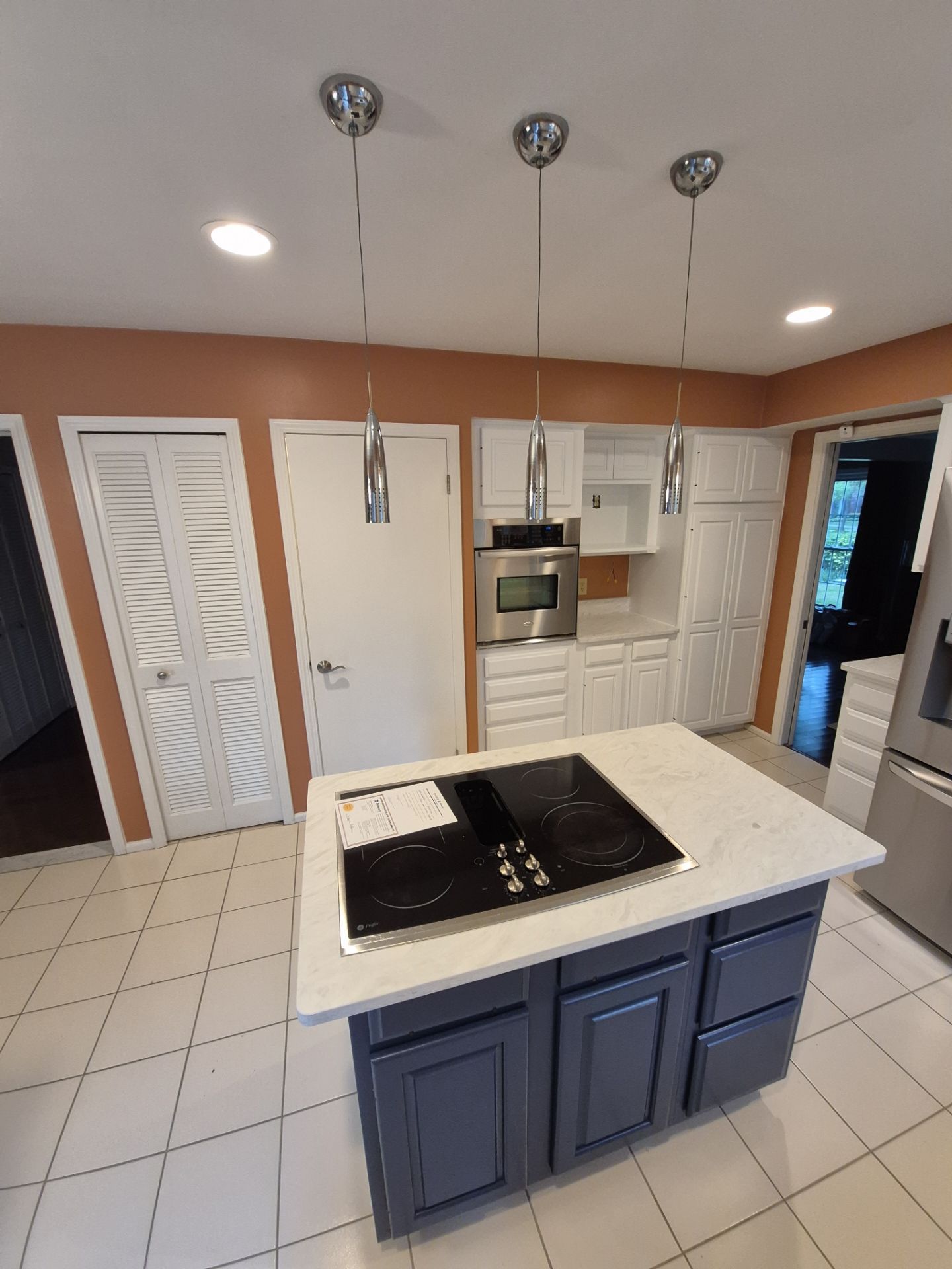 Stained Oak Cabinet Refinishing and Kitchen Update in Grosse Pointe Park by Top Shelf Painter
