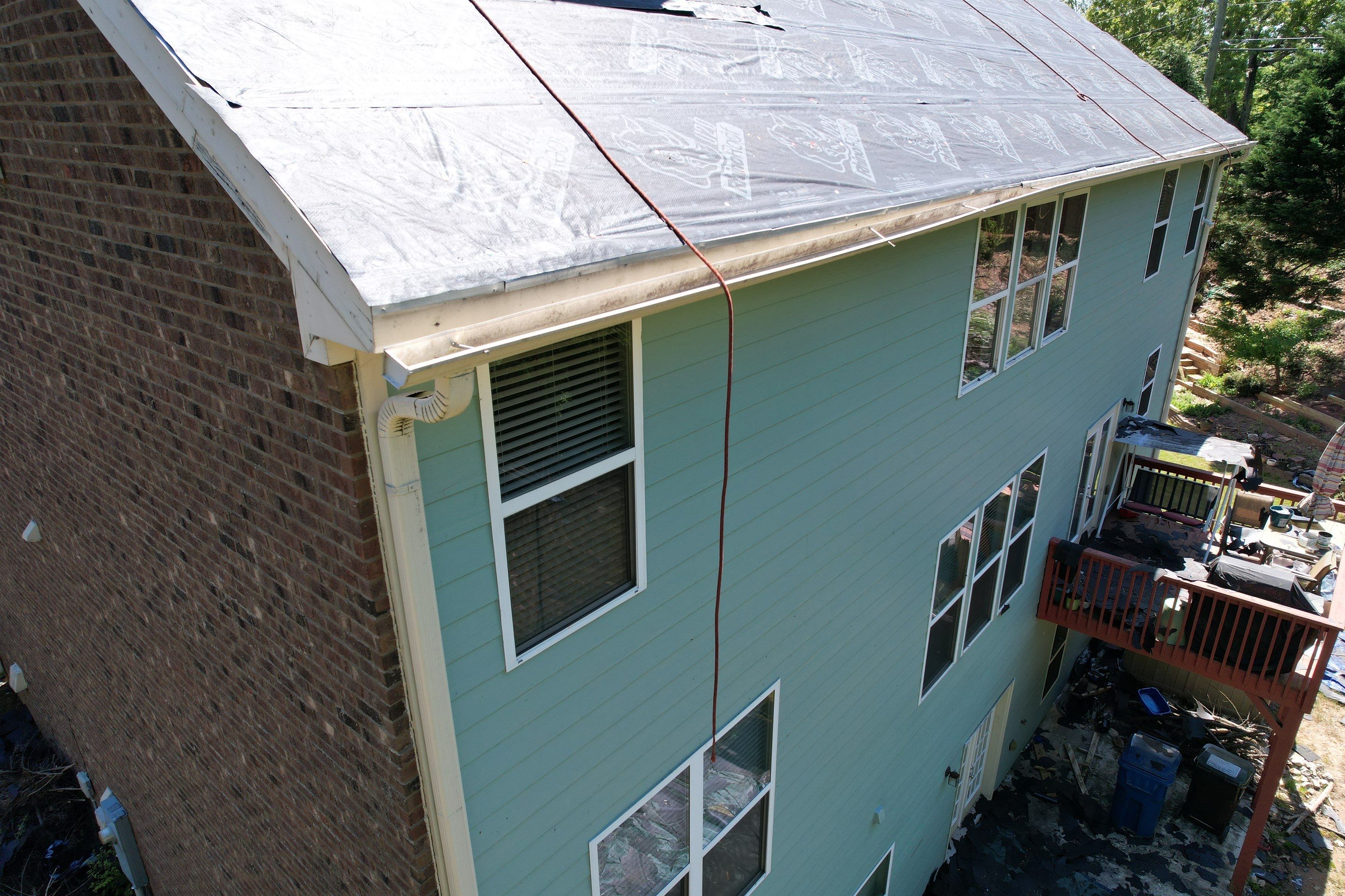 Residential Roofing Installation using Owens Corning Onyx Black by Inspector Roofing and Restoration