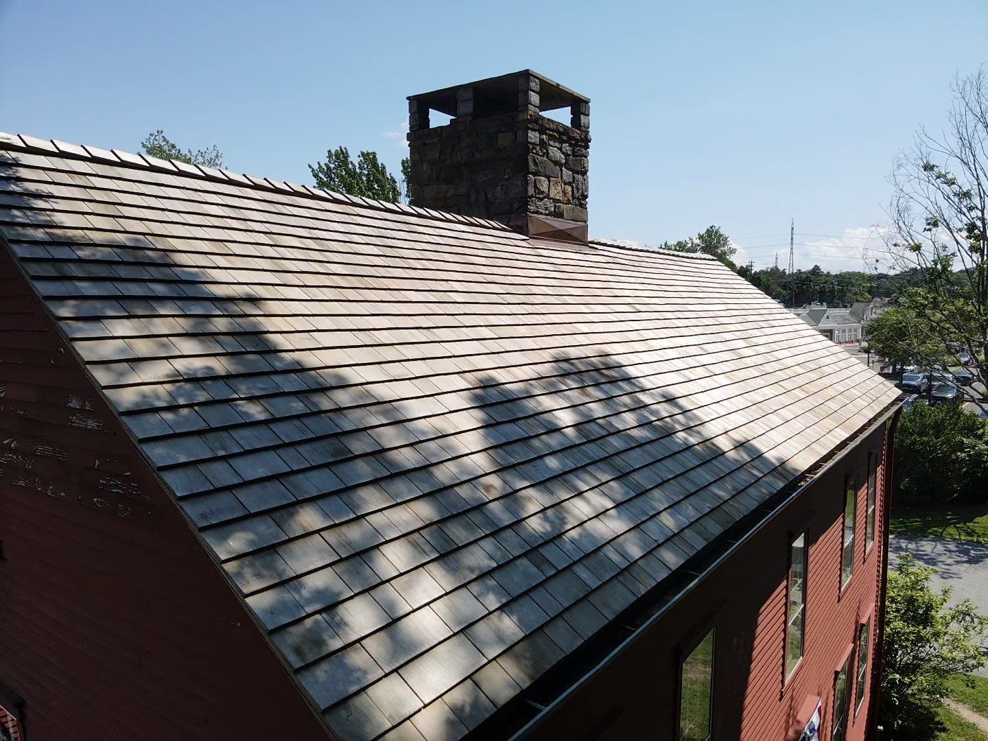 Museum of Darien - Cedar & Copper Roof Restoration by Rinaldi Brothers