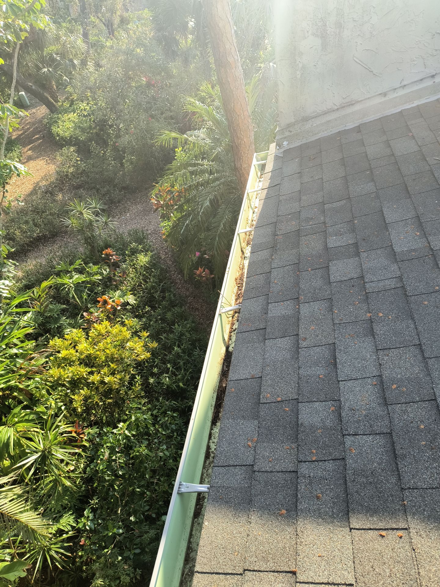 Professional Gutter cleaning Aluminum Seamless Gutters  in Sarasota FL by Gutter Professors