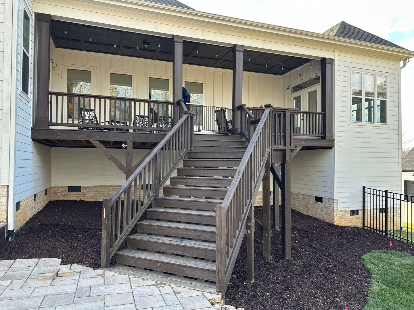 Coated Deck using Wood Sealant by DuraSeal