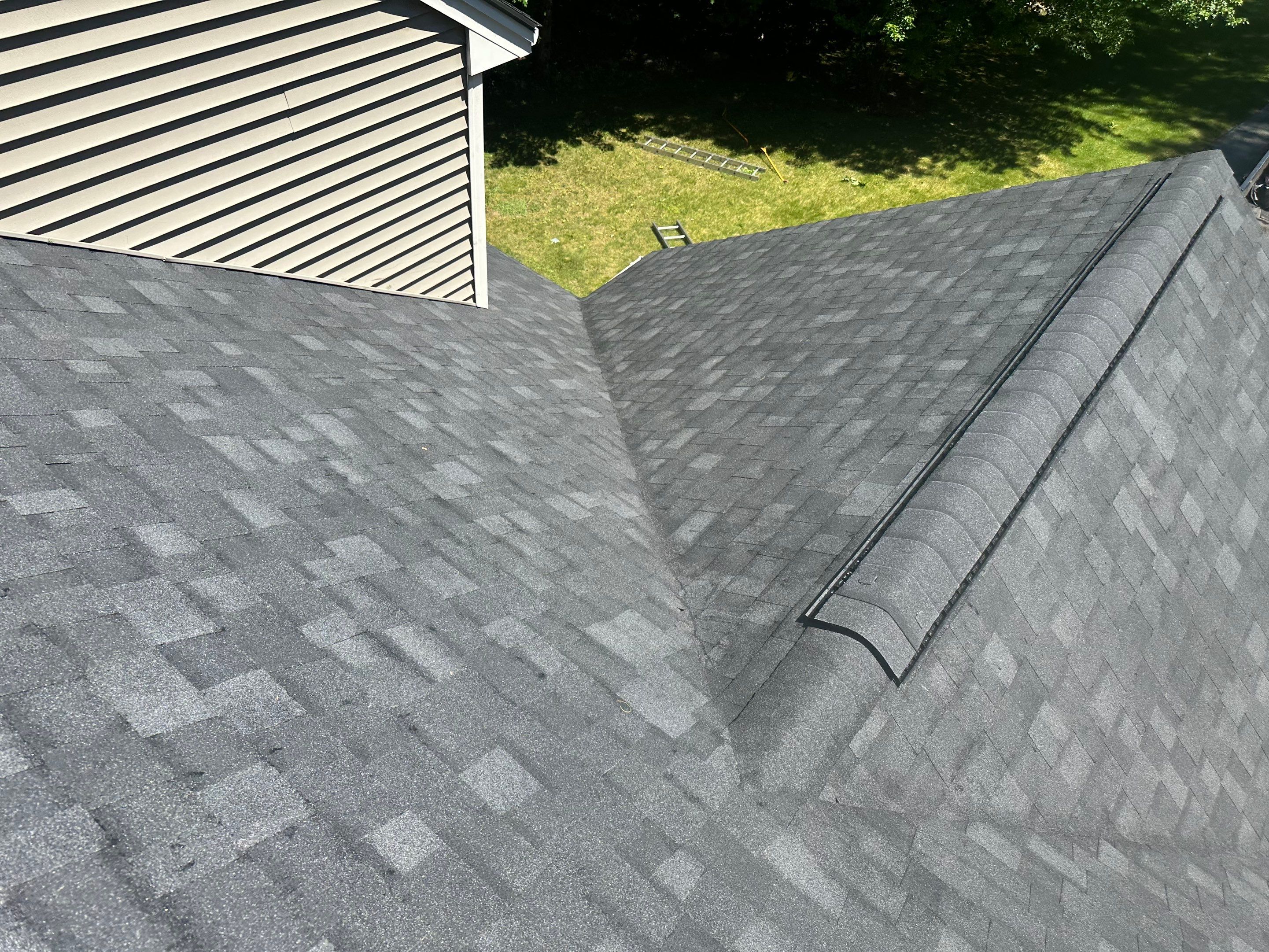 Residential Roofing Installation Featuring Owens Corning Duration Shingles in Deerfield by Tall pine roofing