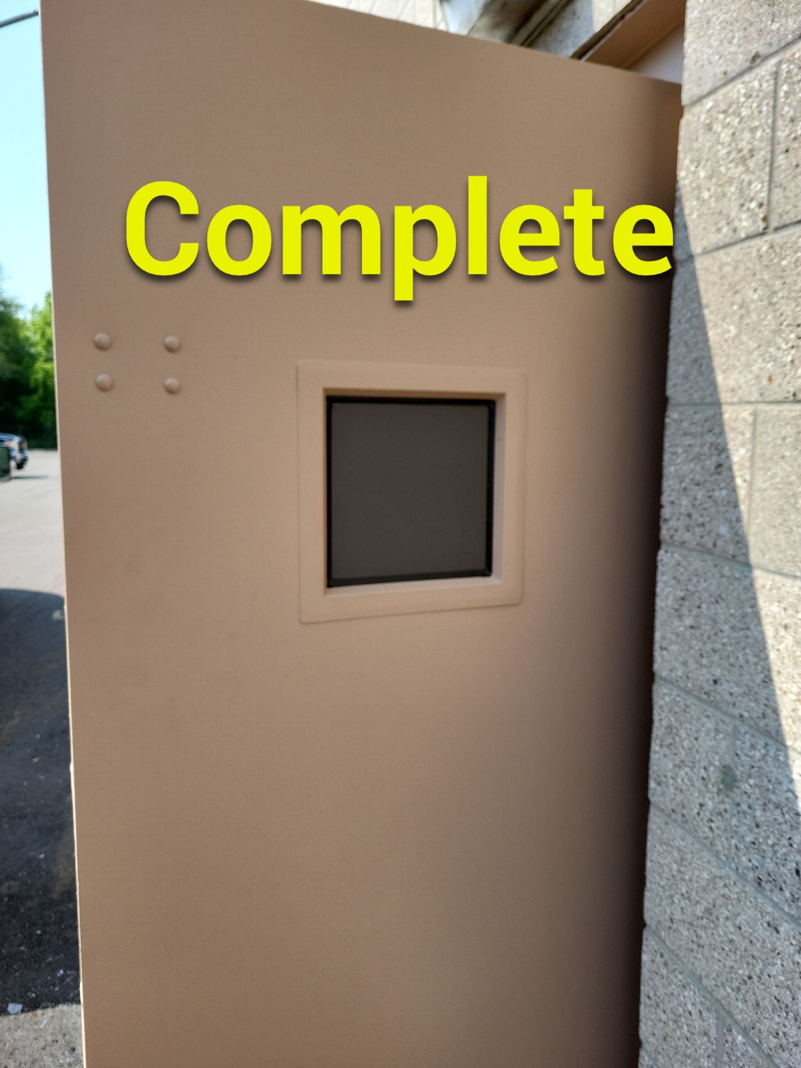 Project in Flint by FBH Architectural Security