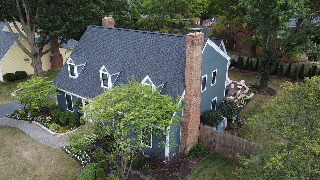 Residential Roofing Installation using James Hardie Fiber Cement Lap Siding and Certainteed Landmark Pro Shingles by Best Exteriors Inc