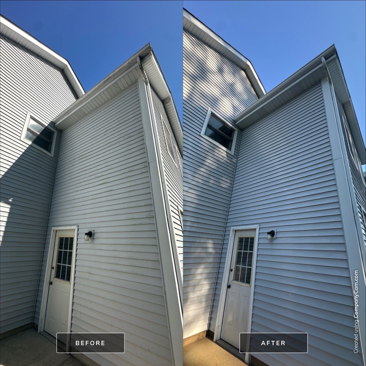 Project in Woodstock by Simmons Power & Soft Washing