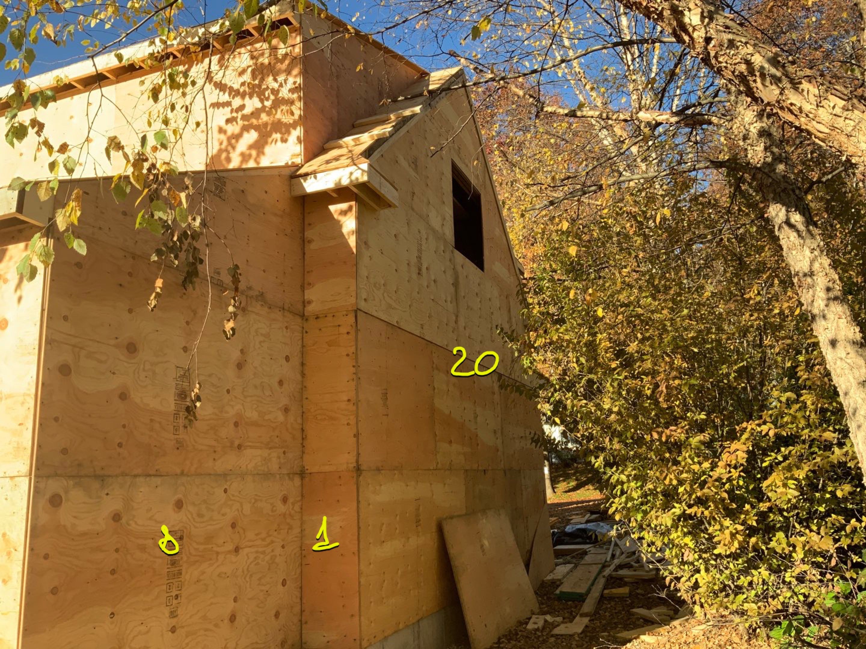 Siding on new construction in Brookline, MA by UBrothers Construction