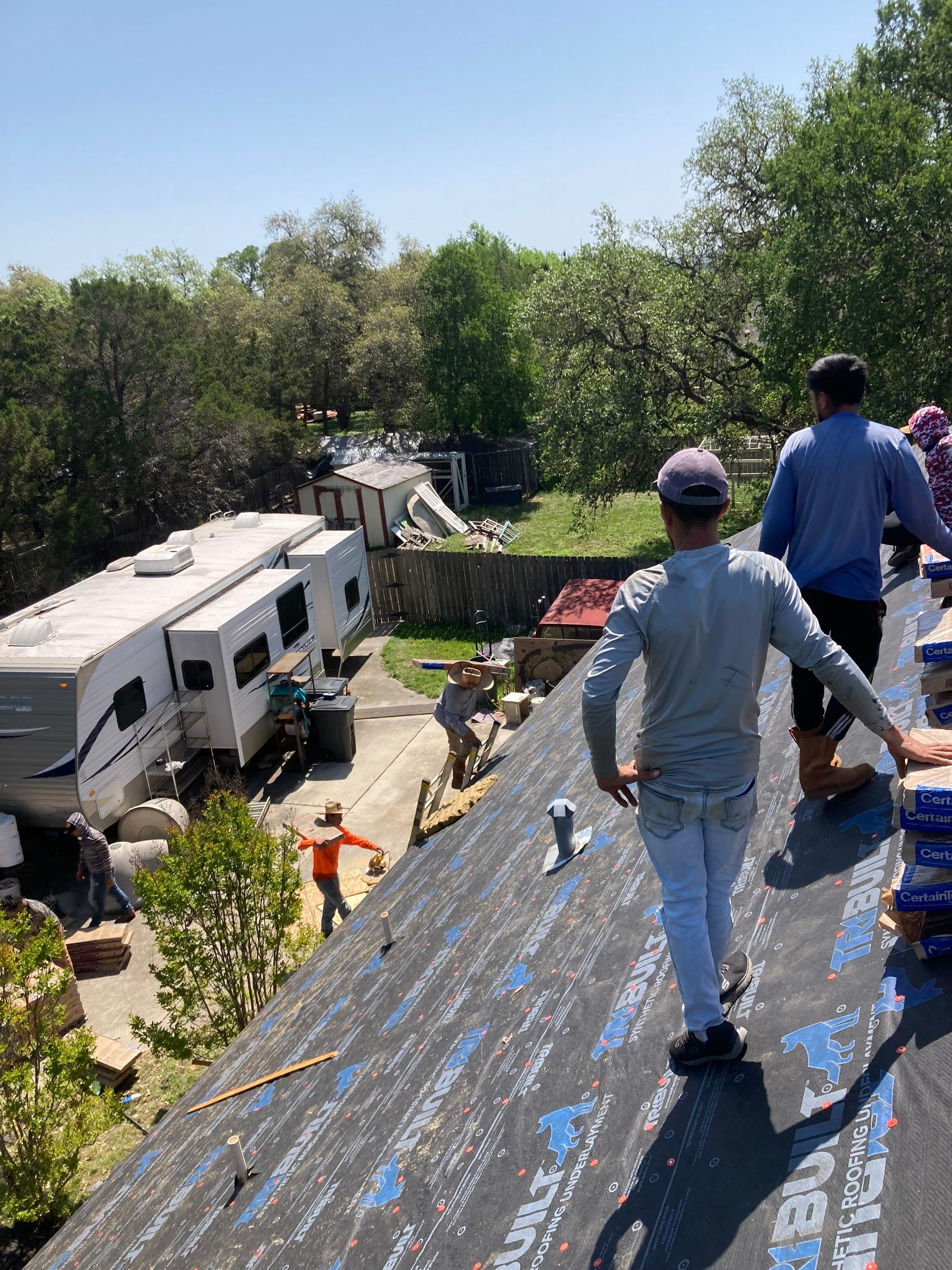 Project in New Braunfels by Rhino Roofing and General Contracting, LLC