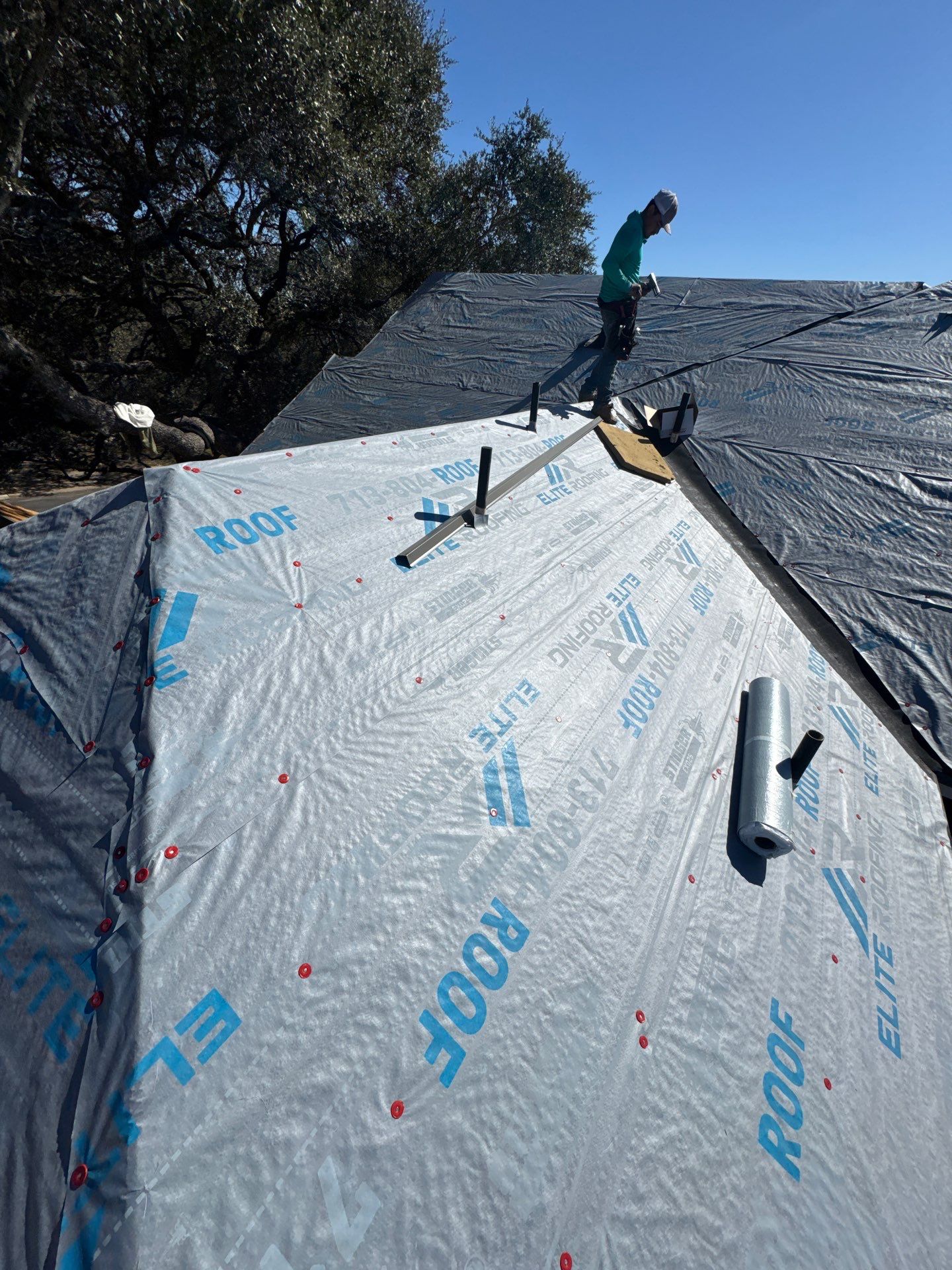 Residential Roof Replacement using ATLAS PROLAM WEATHER WOOD by Elite Roofing LLC