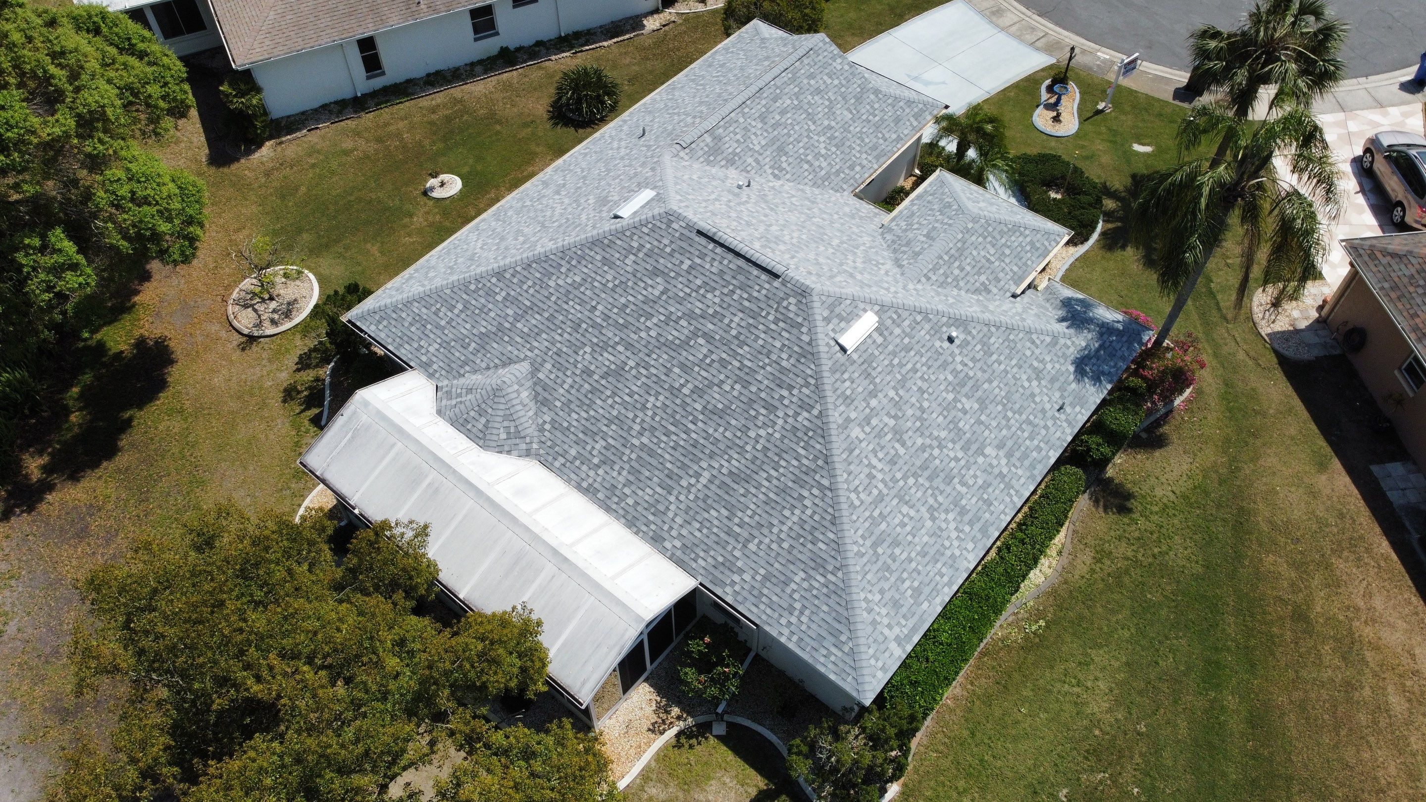 Roof replacement in Sun City Center, FL. by Steadfast Roofing