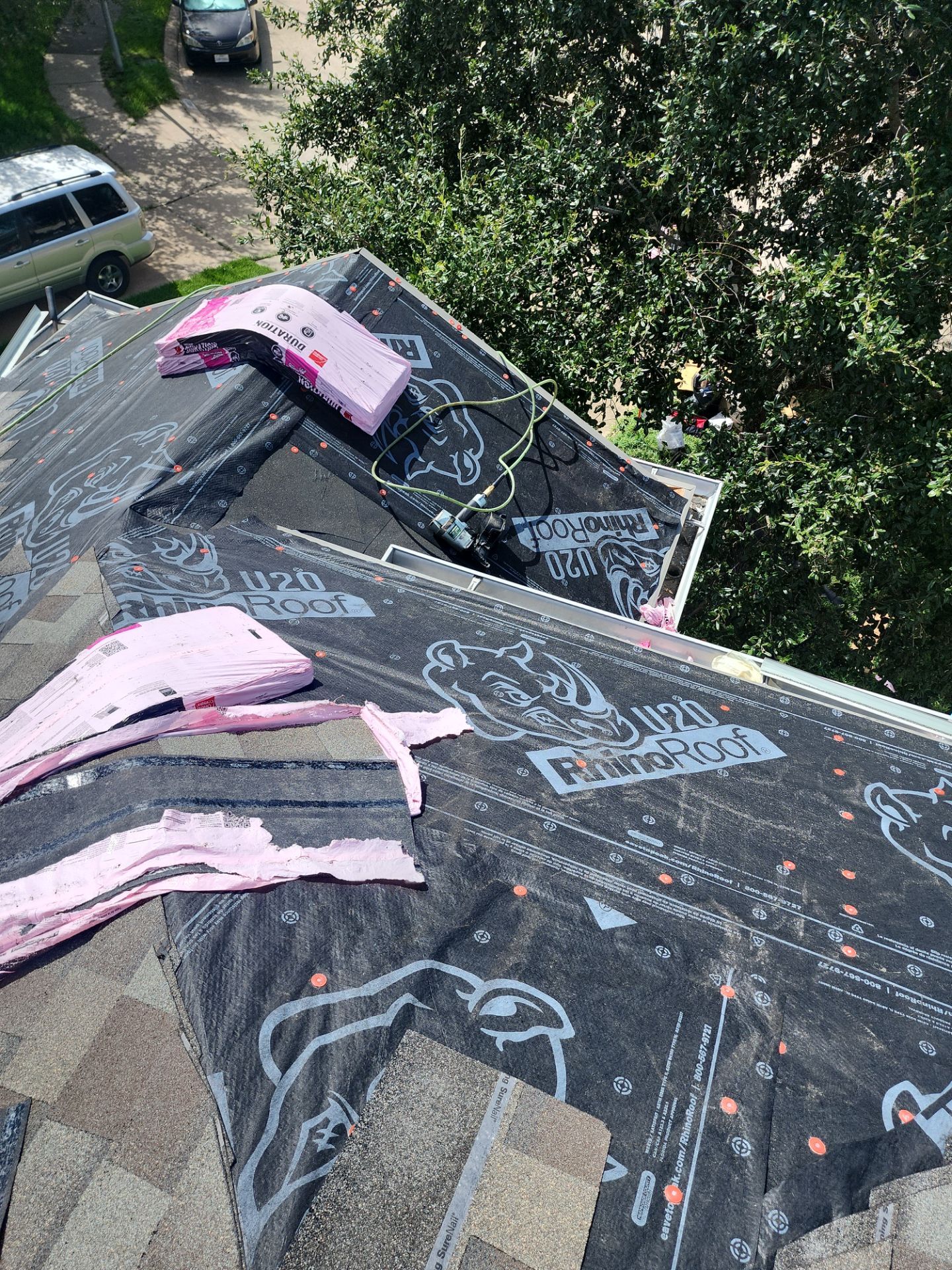 Residential Roofing Repair using Owen's Corning Duration (Lifetime) Shingles by Roof Repair Company