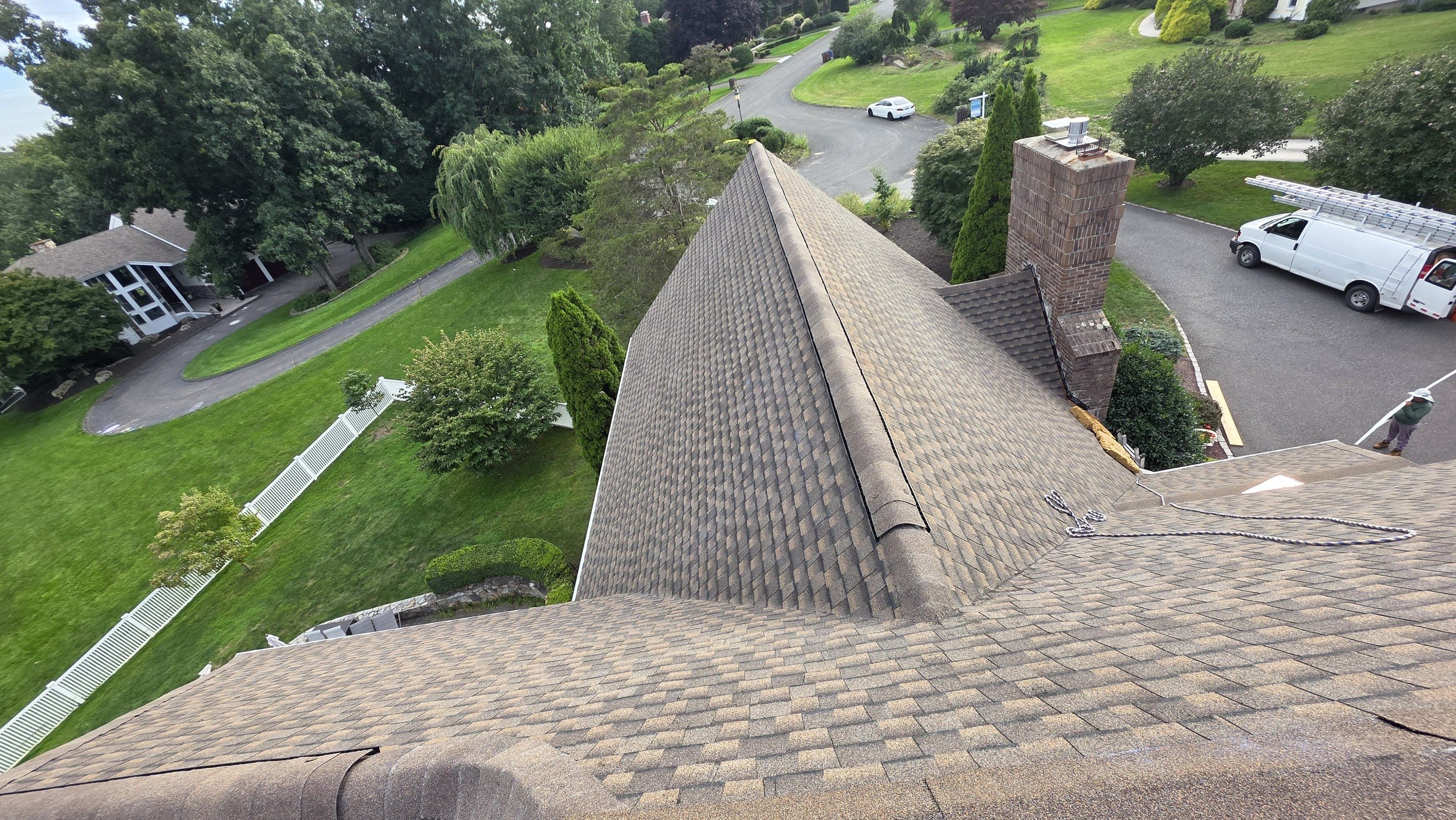 Brand new roof by DiGiorgi in Shelton by DiGiorgi Roofing and Siding Inc
