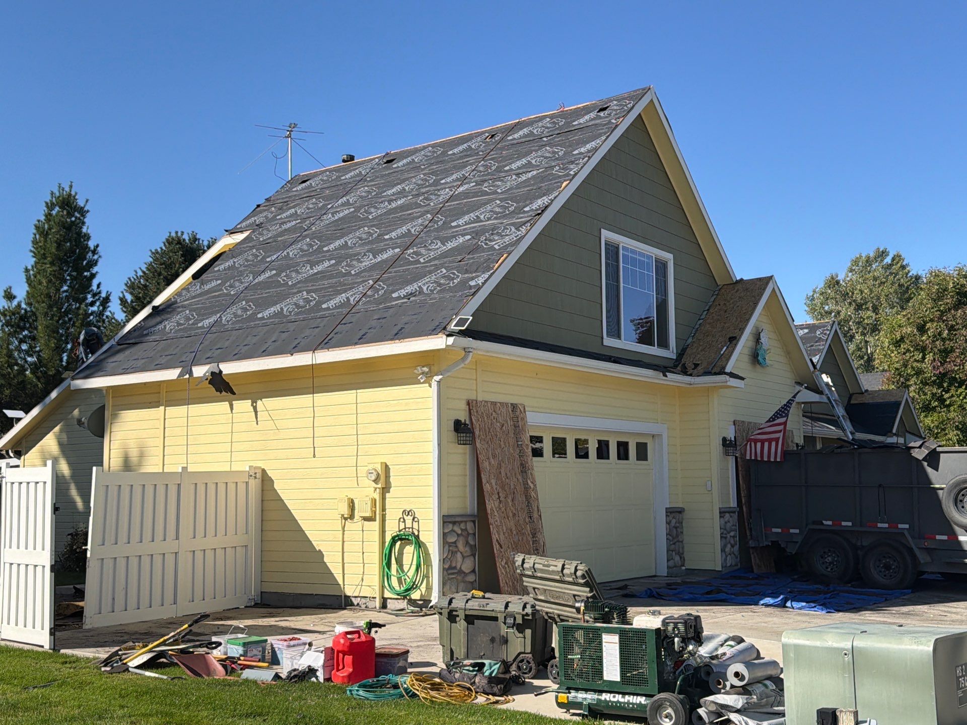 Residential Roof Replacement and Attic Ventilation Upgrade in Boise by Olive Roofing