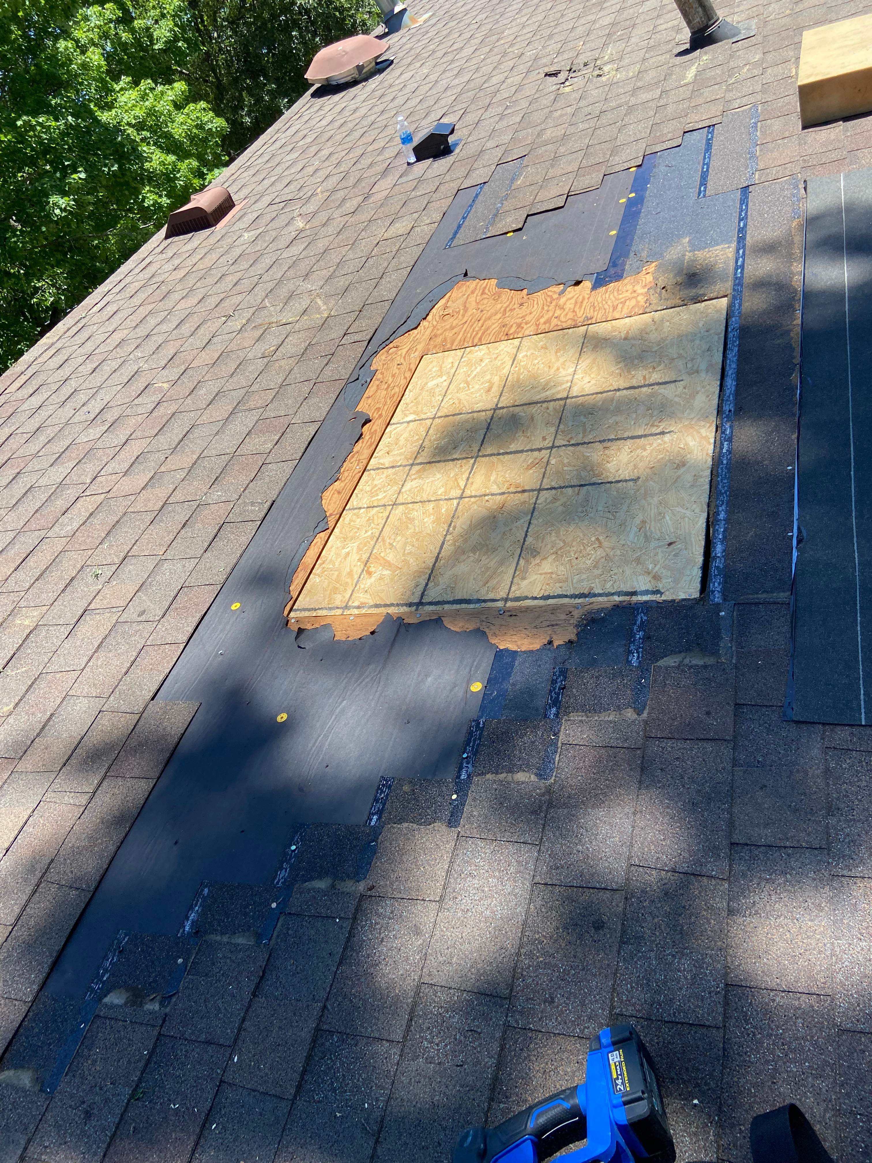 Emergency Roof Repair and Sheathing Replacement in Council Bluffs by Star Home