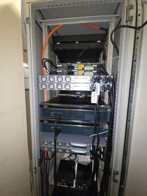 Structured cabling installation by CimaSolutions