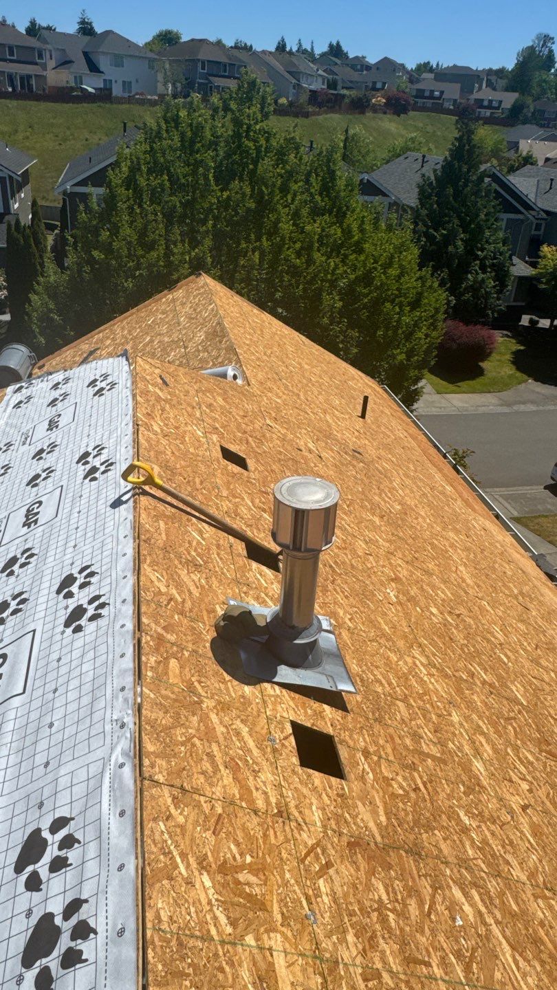Residential Roofing Installation using GAF UHDZ Shingles by Roofing Formula LLC