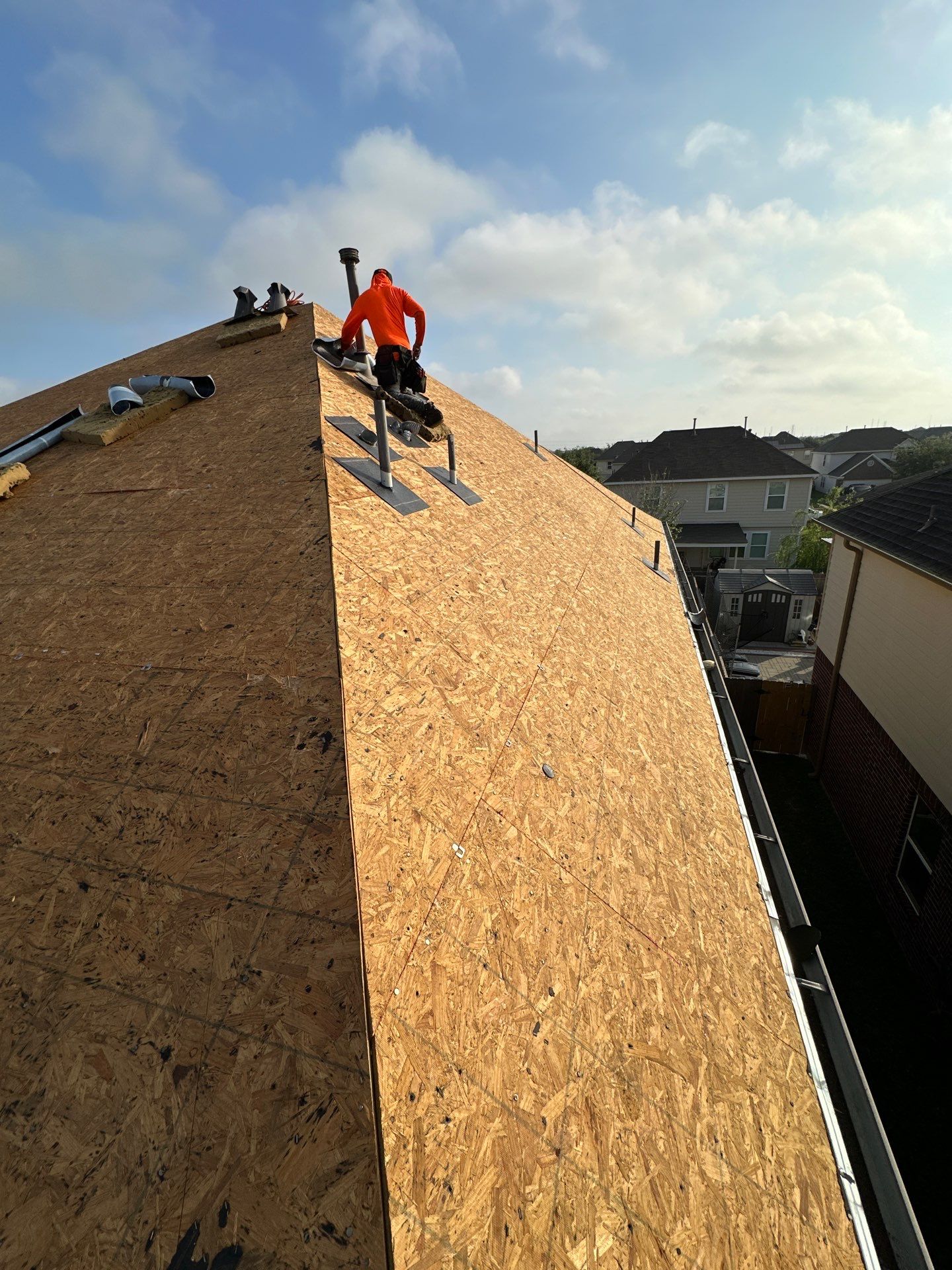 Project in Katy by Motion Roofing