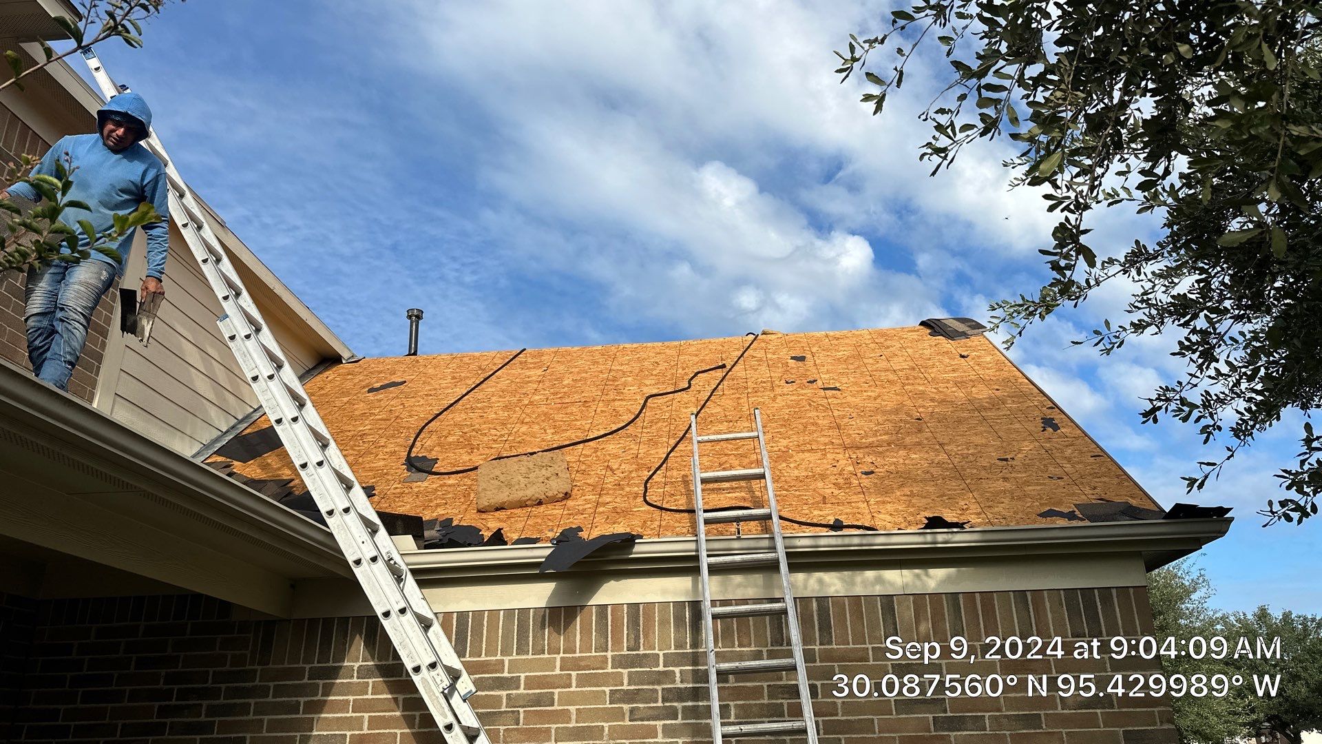Full Roof Replacement in Warm Brown Tones — Spring, TX by PL Roofing & SB Roofing, LLC.