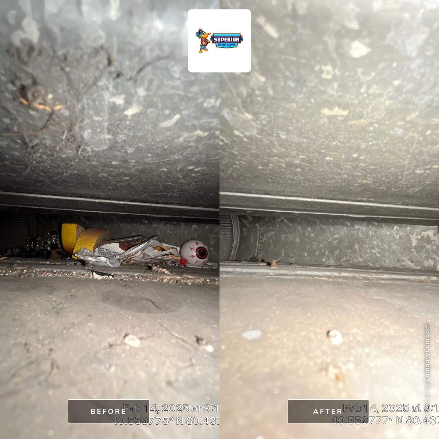 Air Duct Cleaning With a Vacuum Truck in Hookstown, PA by Superior Air Duct Cleaning