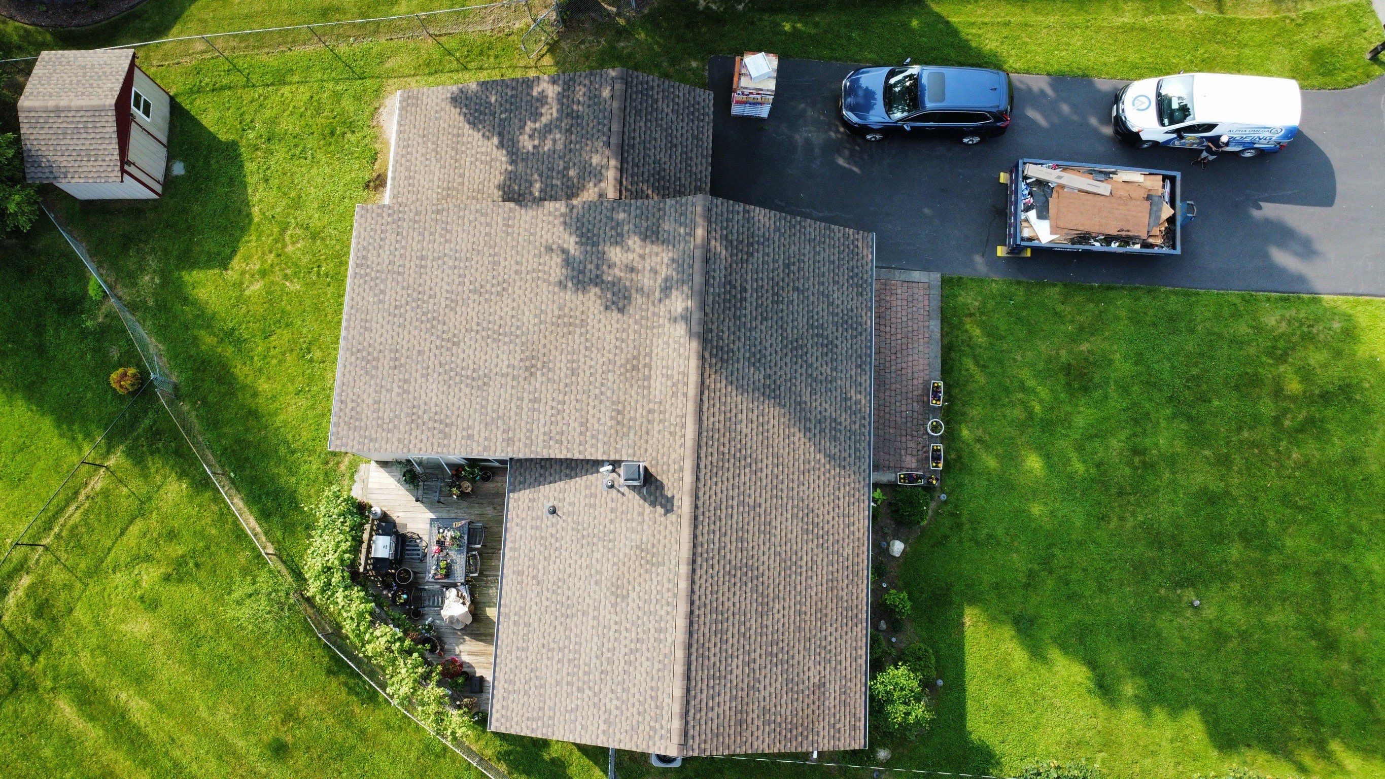 🏠 Roof Replacement in Syracuse, NY | GAF UHDZ Shingles 🔨 by Alpha Omega Roofing LLC