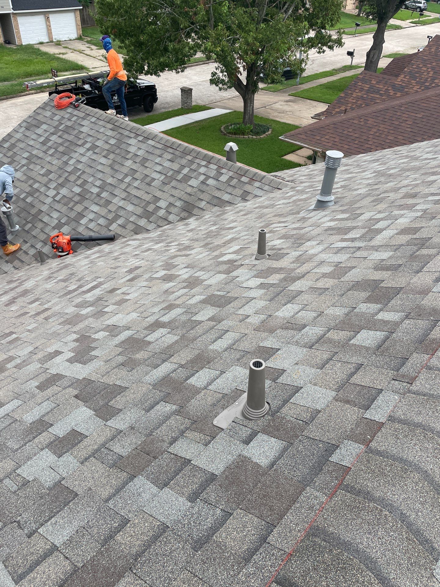 Residential Roofing Repair using Owen's Corning Duration (Lifetime) Shingles by Roof Repair Company