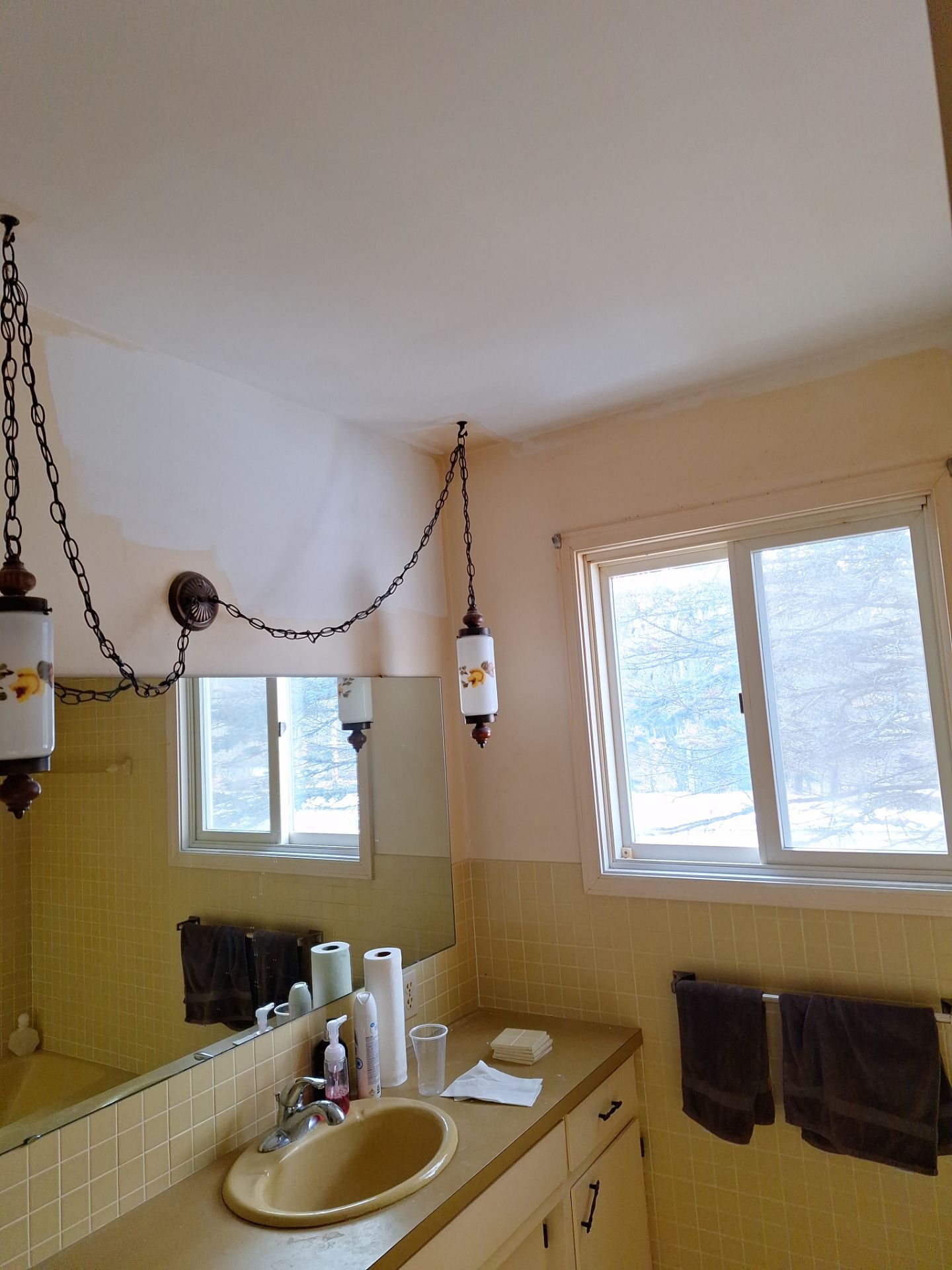 Drywall repairs/ family room by Gordon Painting
